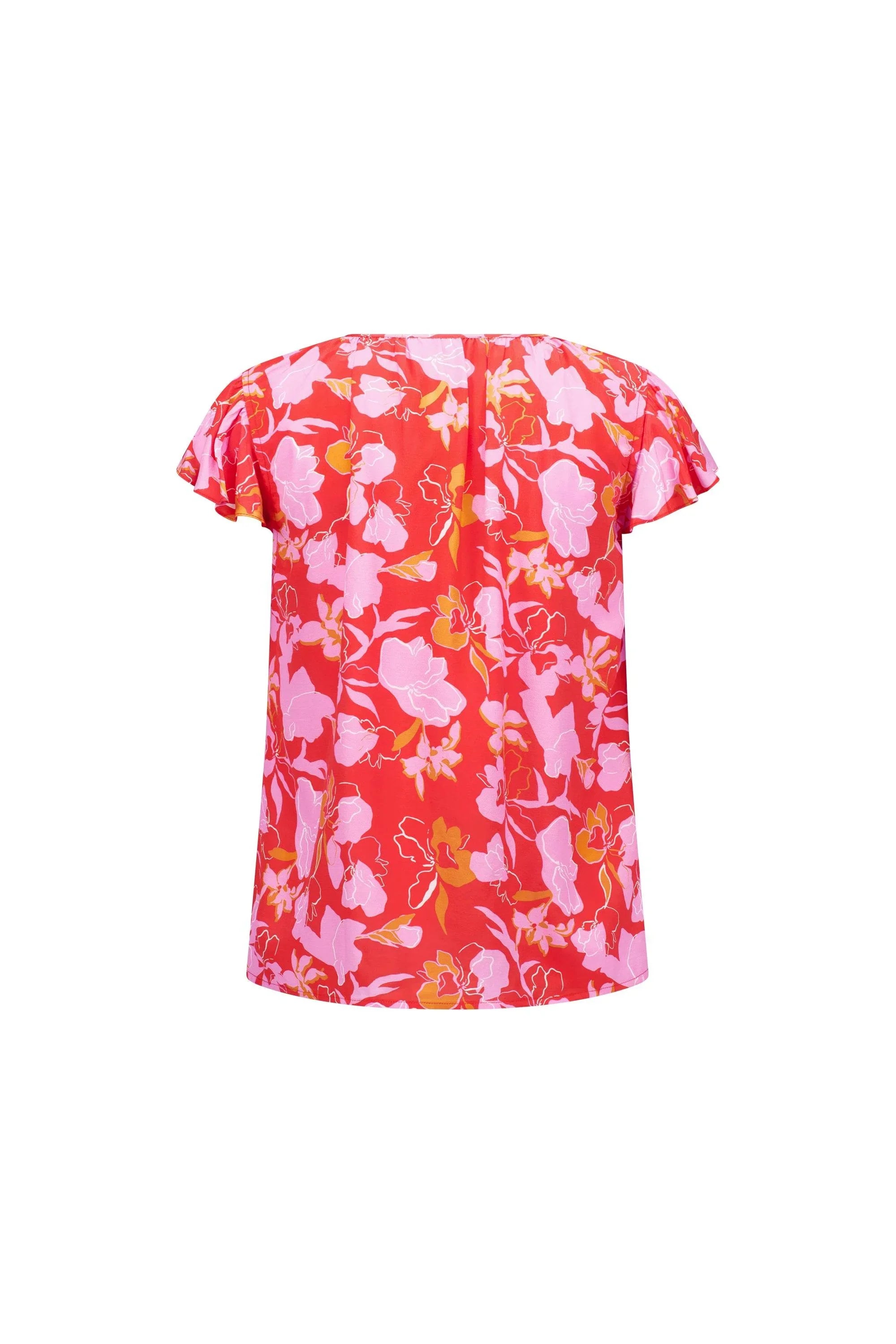 KNEWE Label women's K5078 Bella Top in Gigi - close-up fabric detail