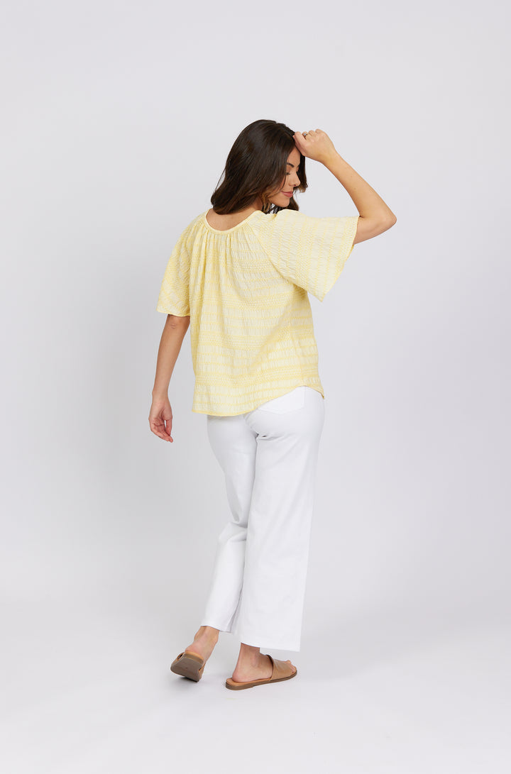 K5083 Lemon - Hazel Top - Knewe Label