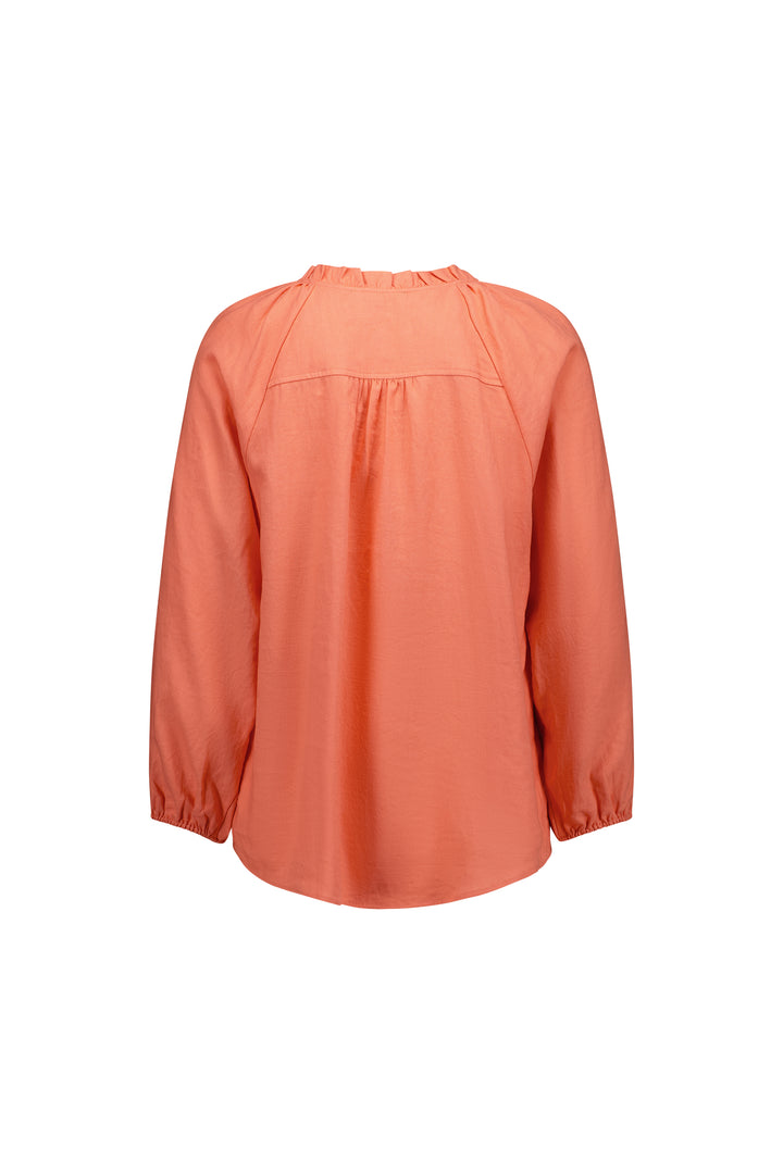 K5084 Coral - Portia Shirt - Knewe Label