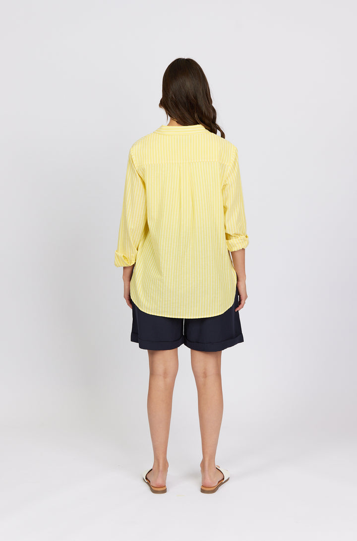 K5088 Lemon Stripe - Tide Shirt - Knewe Label