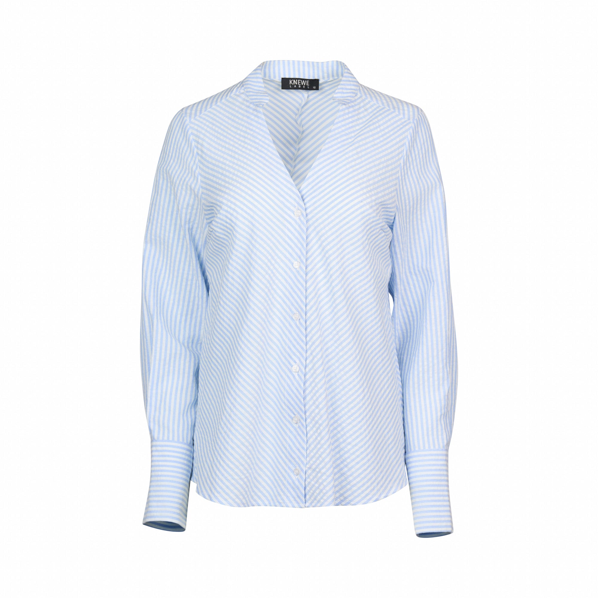 K5091 Iggy Shirt - Blue/White Stripe - Knewe Label