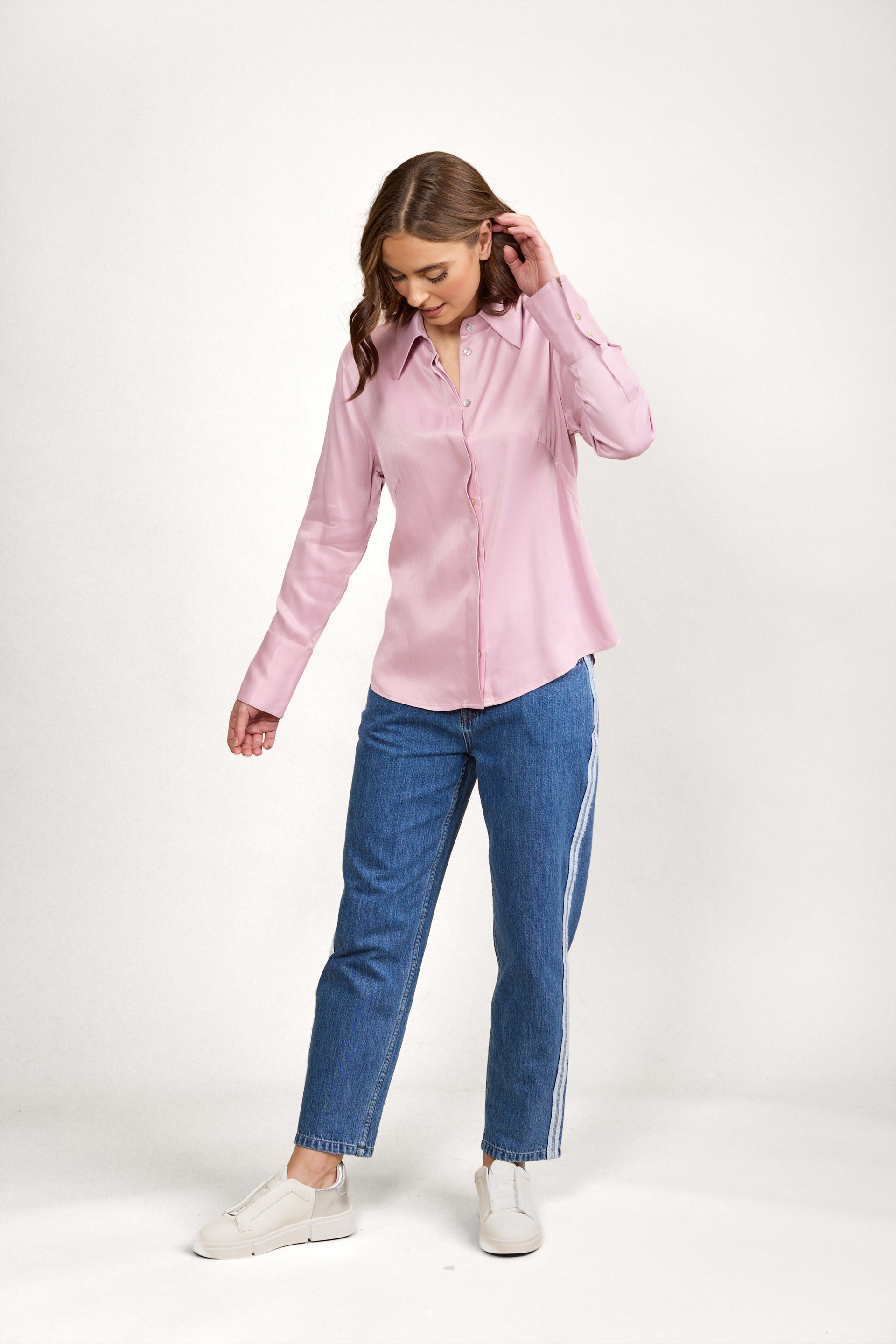 K5093 Crush Shirt - Rose - Knewe Label