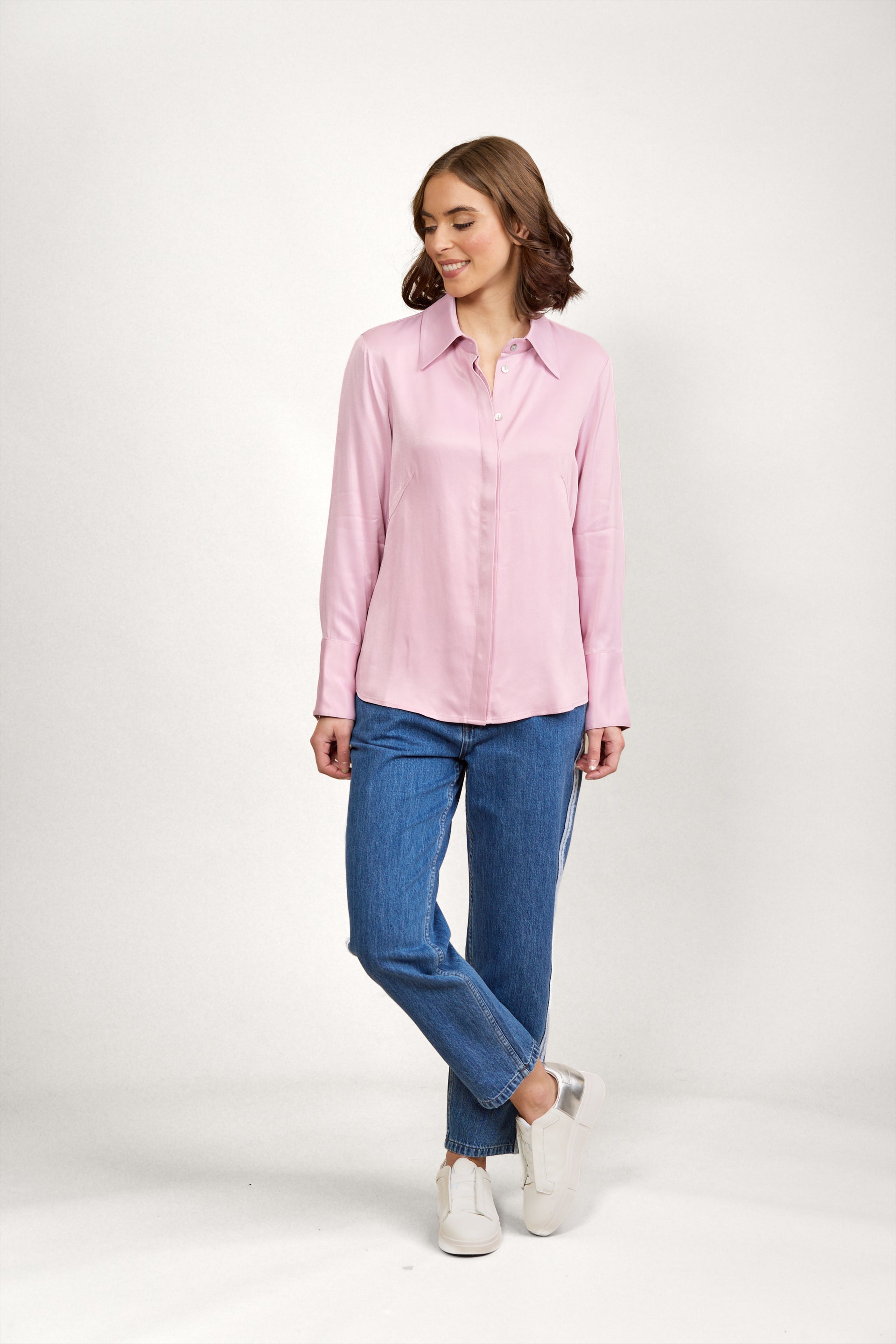 K5093 Crush Shirt - Rose - Knewe Label