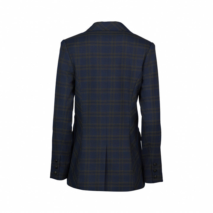 K6009A Como Blazer - Indie Check - Knewe Label