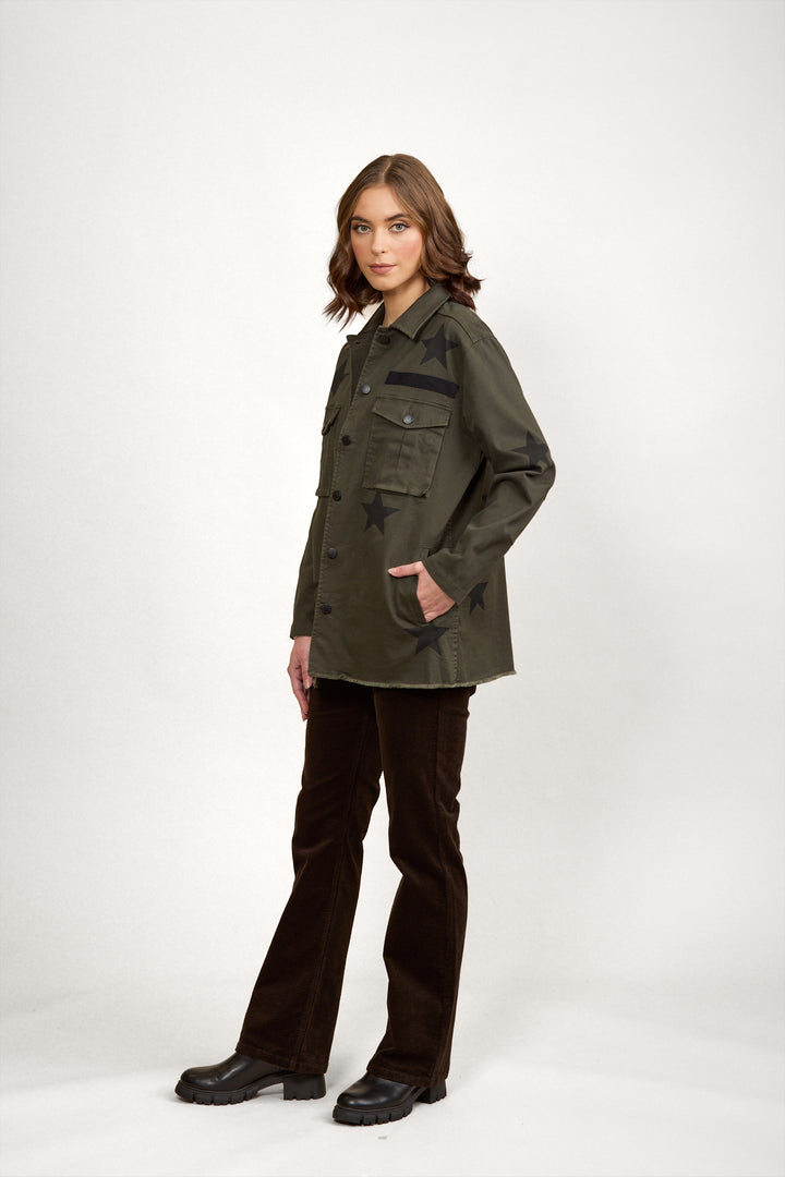 K6016 Bartho Jacket - Olive - Knewe Label