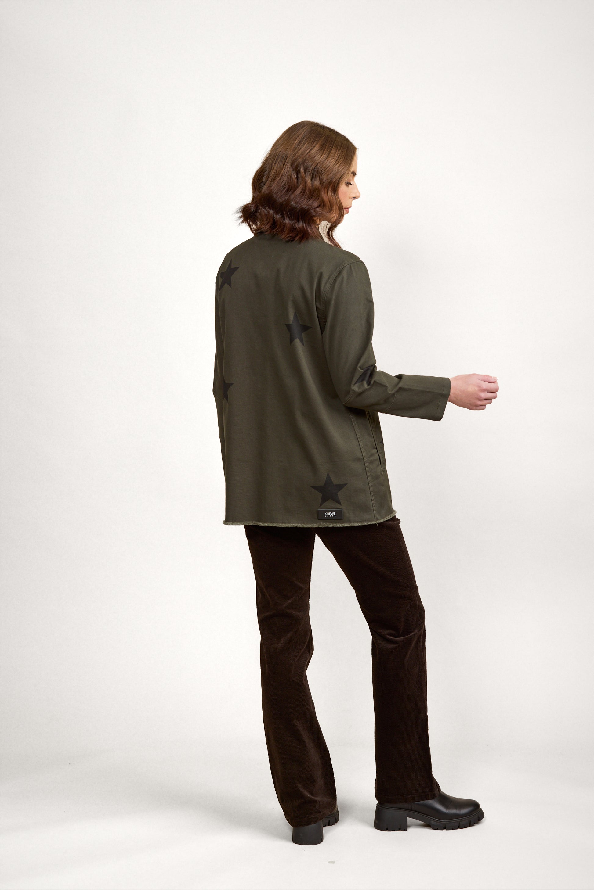 K6016 Bartho Jacket - Olive - Knewe Label