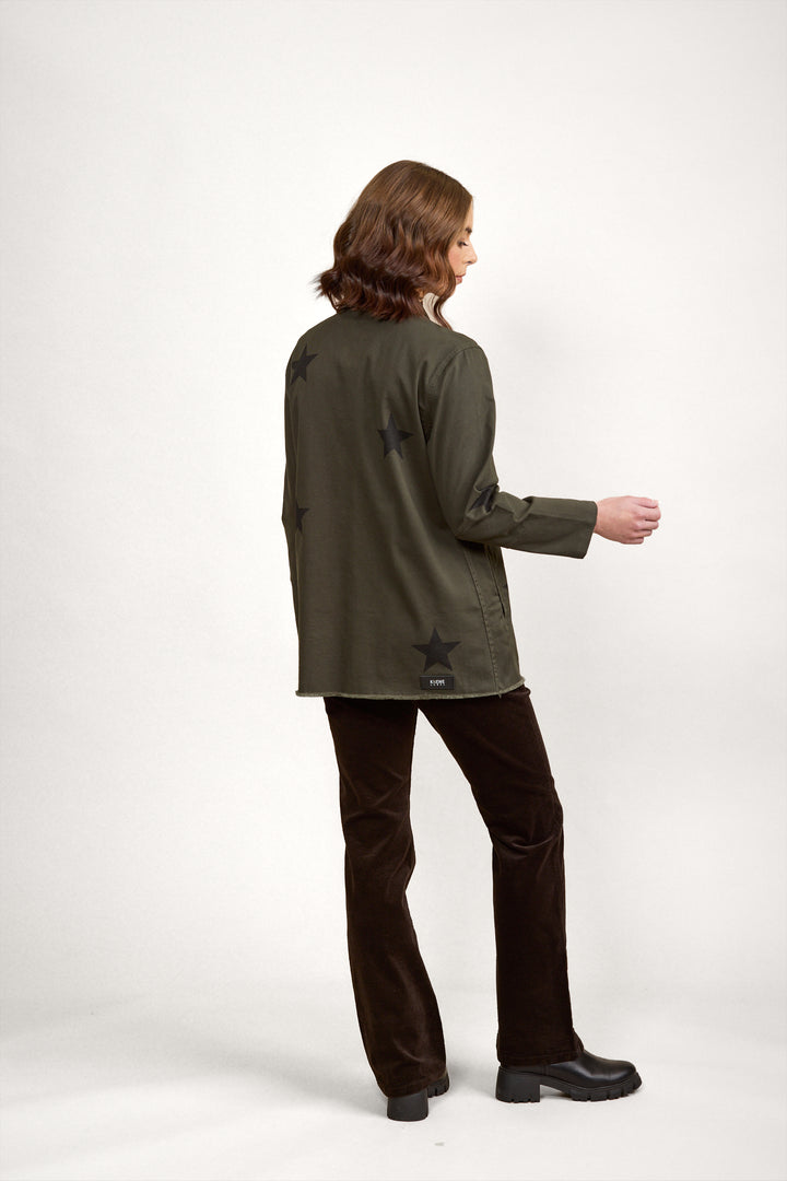 K6016 Bartho Jacket - Olive - Knewe Label