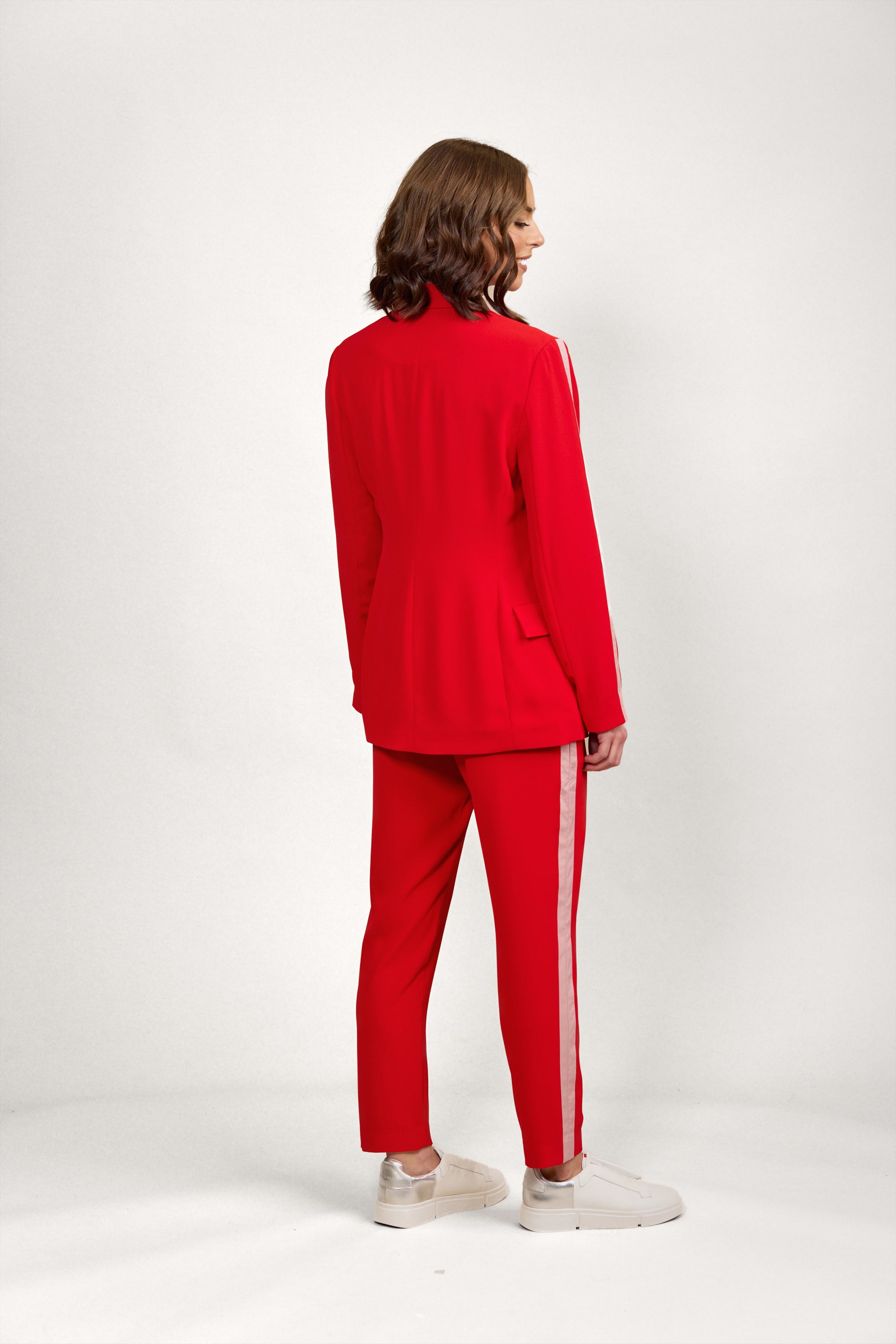 K6031 Clementine Blazer - Chilli/Rose - Knewe Label