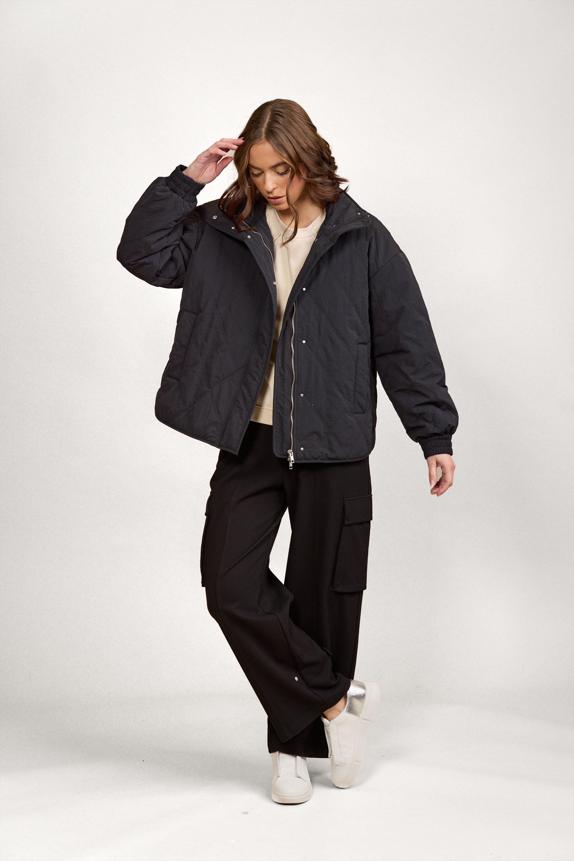 K6041 Swiss Jacket - Black - Knewe Label