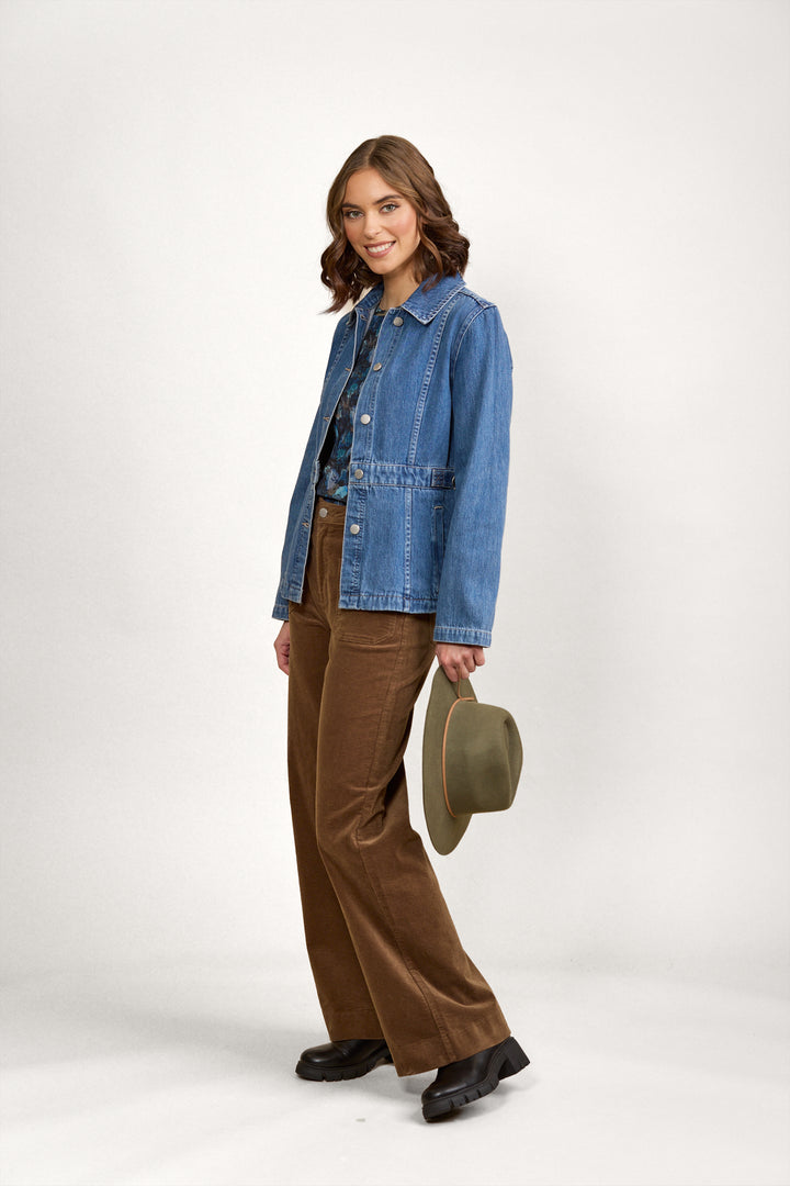 K6043 Hendrix Jacket - Blue Denim - Knewe Label