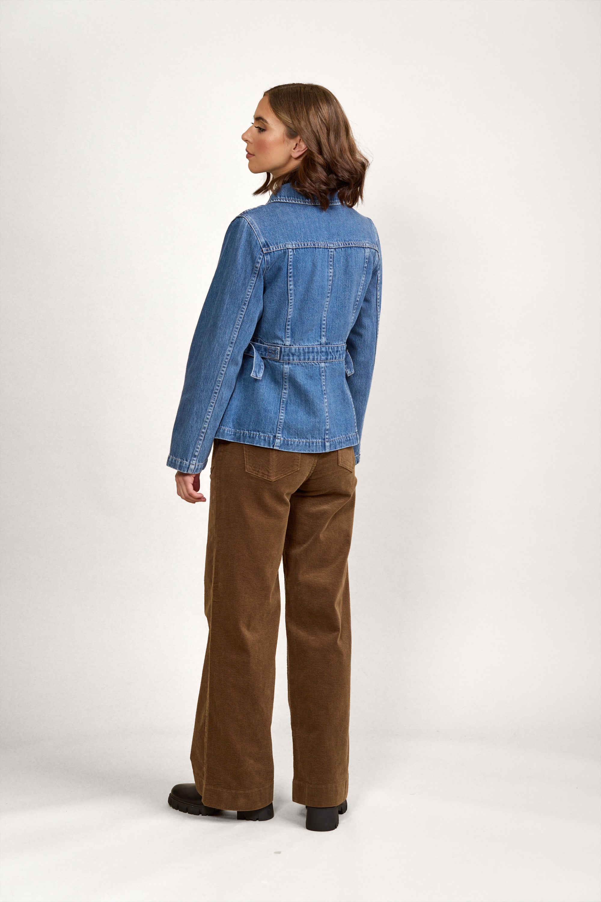K6043 Hendrix Jacket - Blue Denim - Knewe Label
