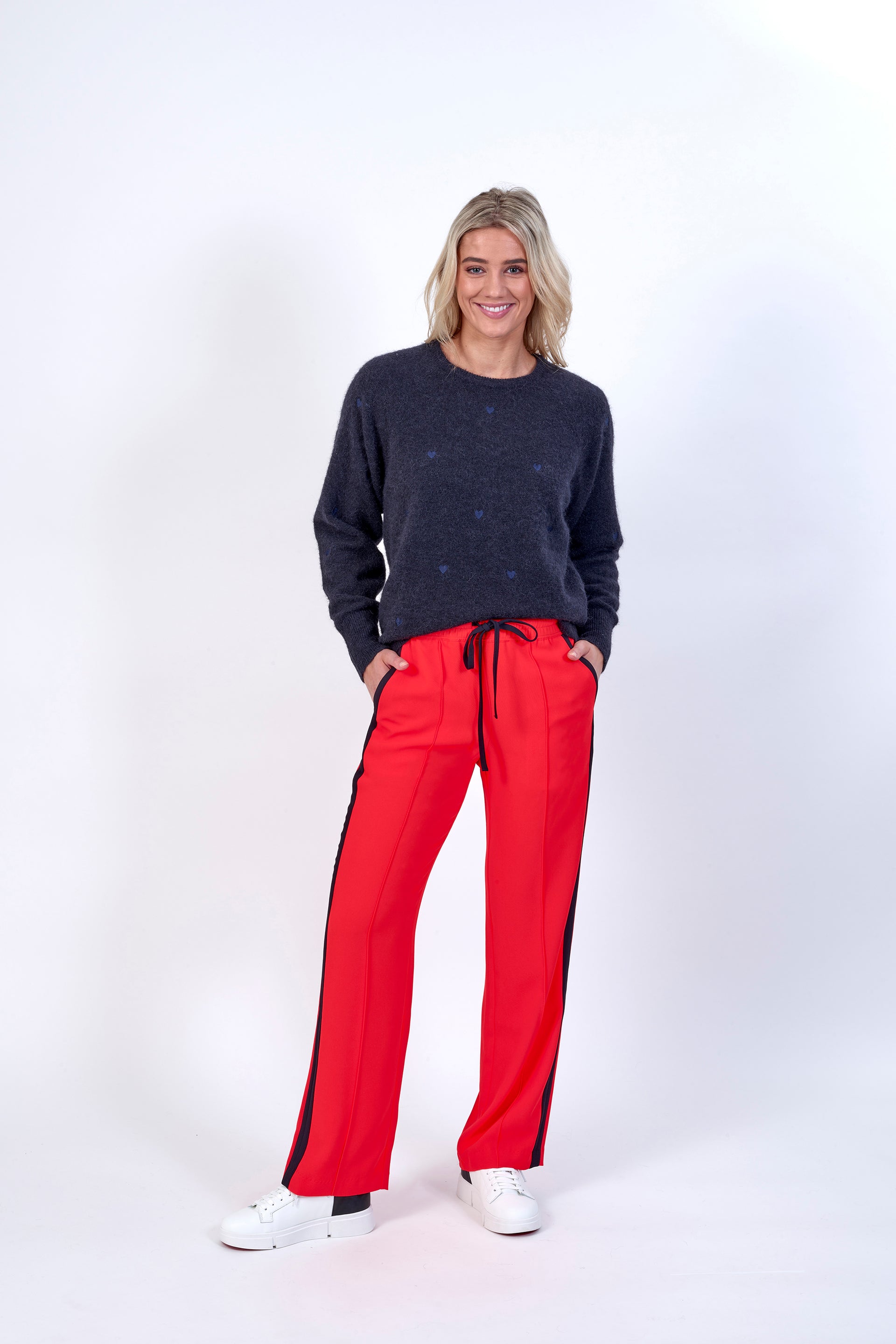 K7060 Bowie Pant - Blood Orange/Ink