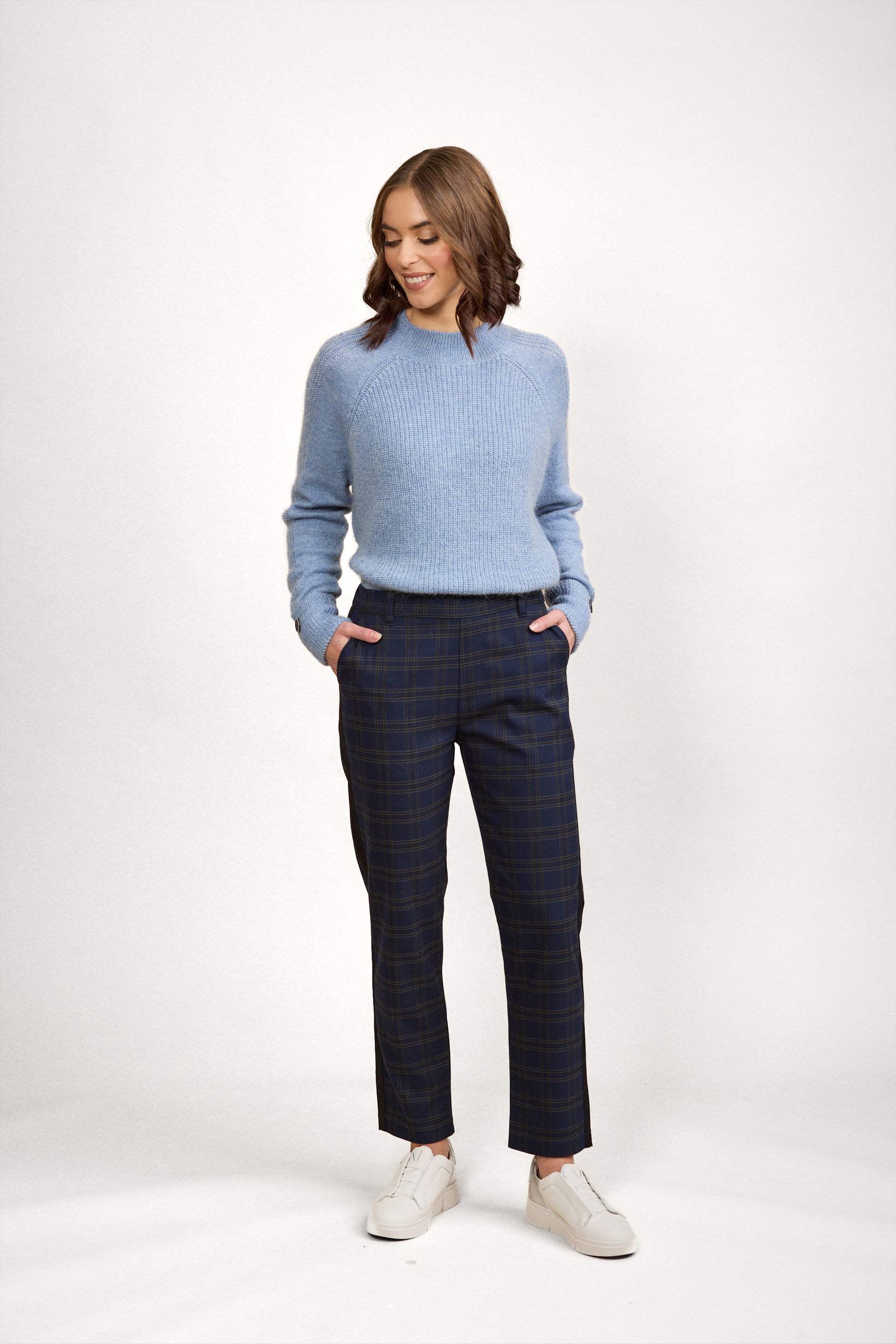 K7068 Como Pant - Indie Check - Knewe Label