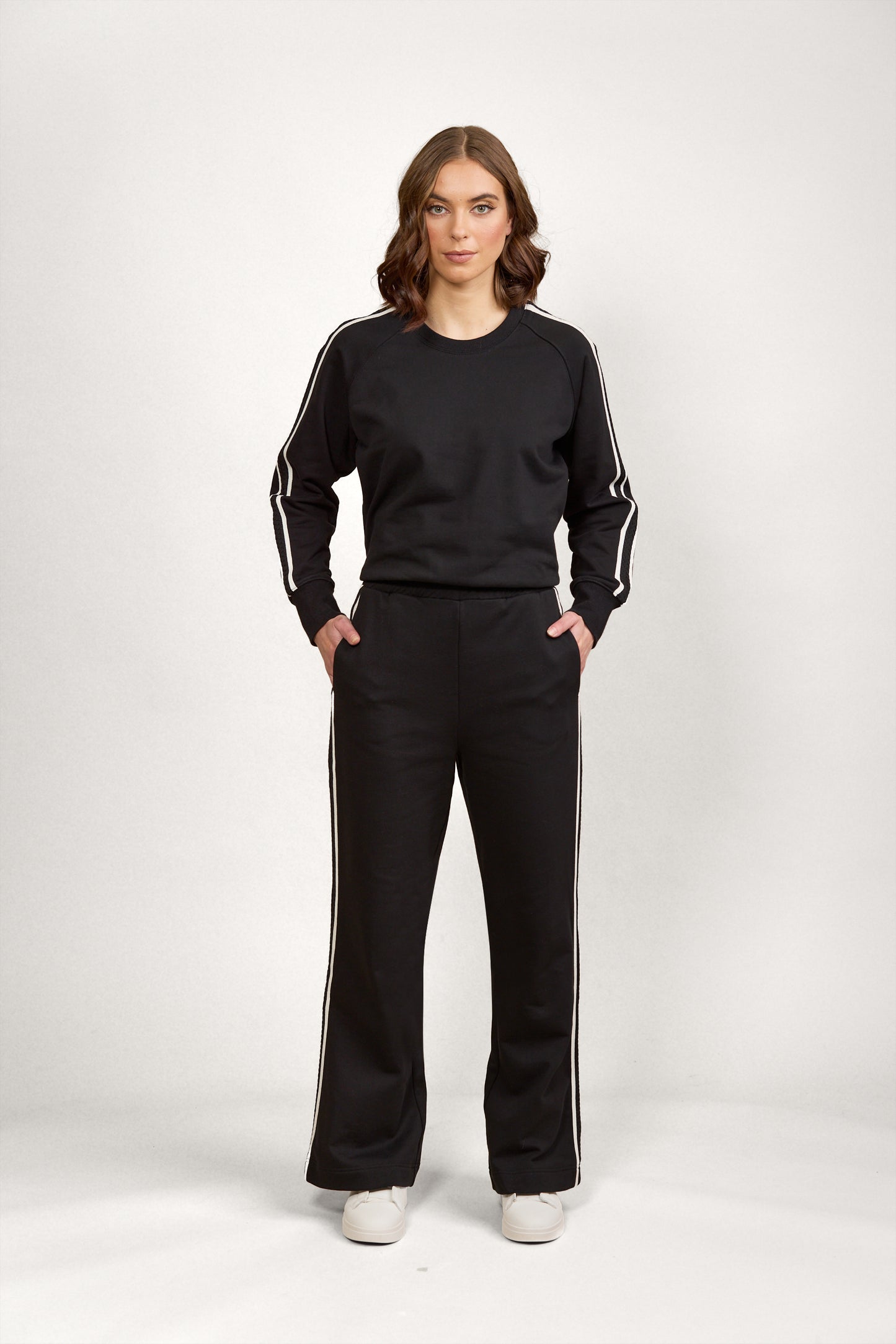 K7101 Rebel Wide Leg - Stone - Knewe Label
