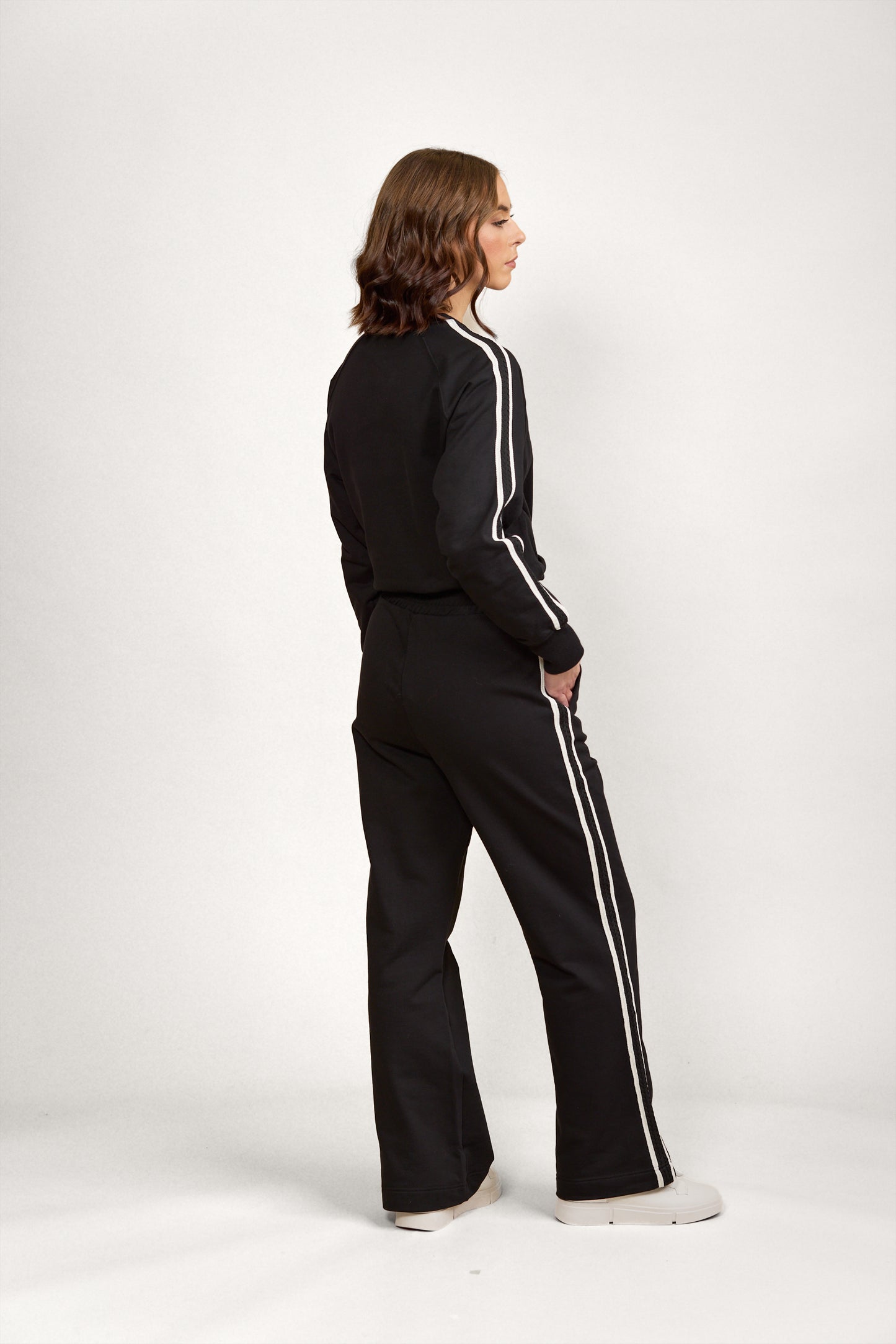 K7101 Rebel Wide Leg - Stone - Knewe Label