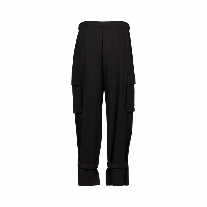 K7103 Kobe Cargo Pant - Black - Knewe Label