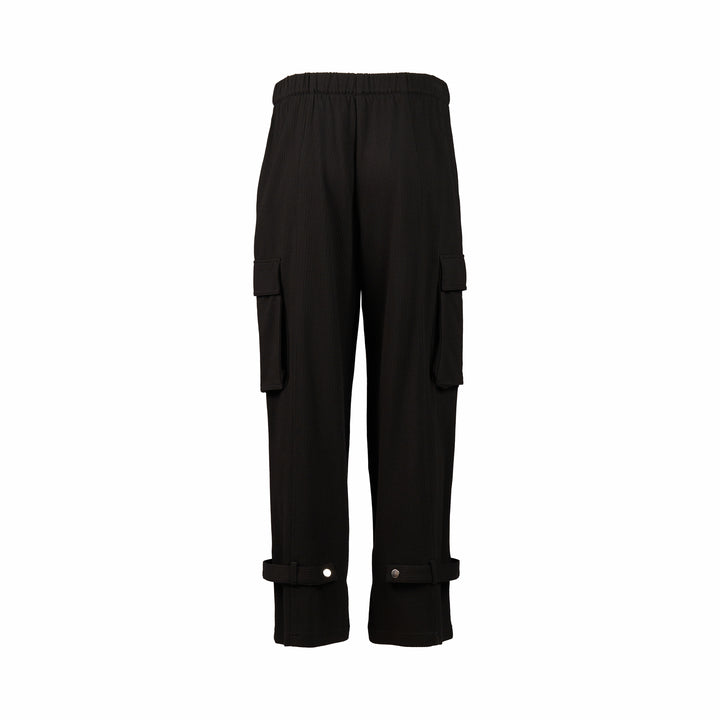 K7103 Kobe Cargo Pant - Black - Knewe Label
