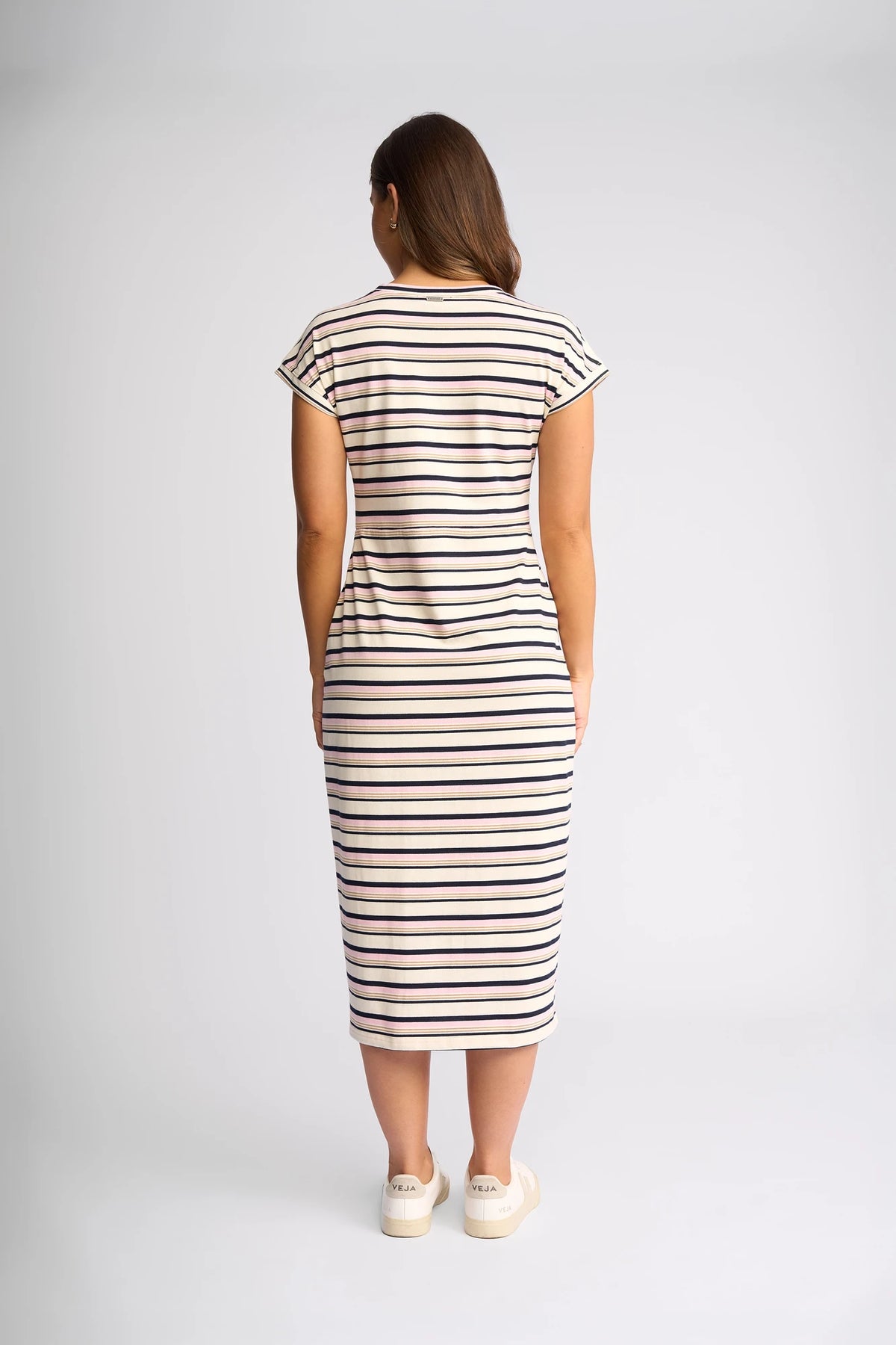 Parker Dress - Ink/Pink