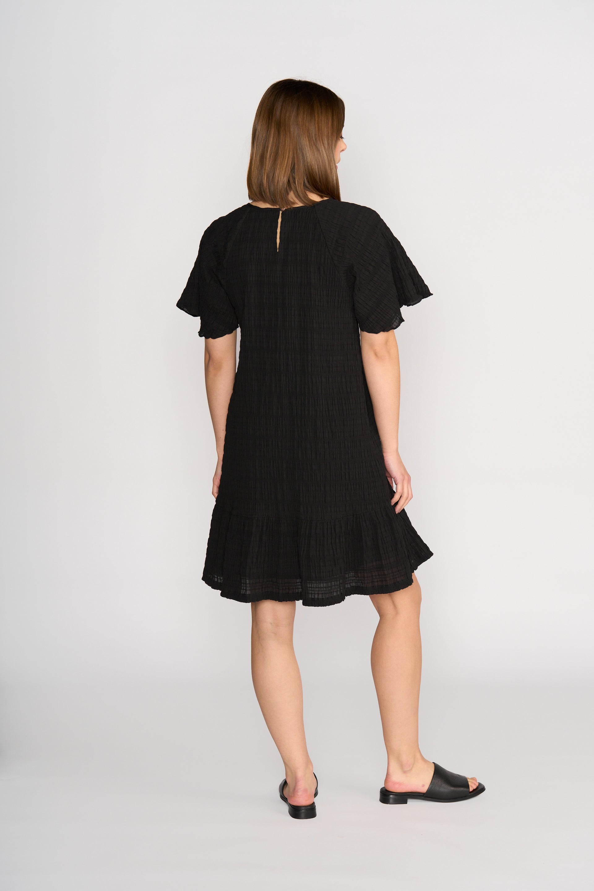 K1048 Eclipse Dress - Black Texture