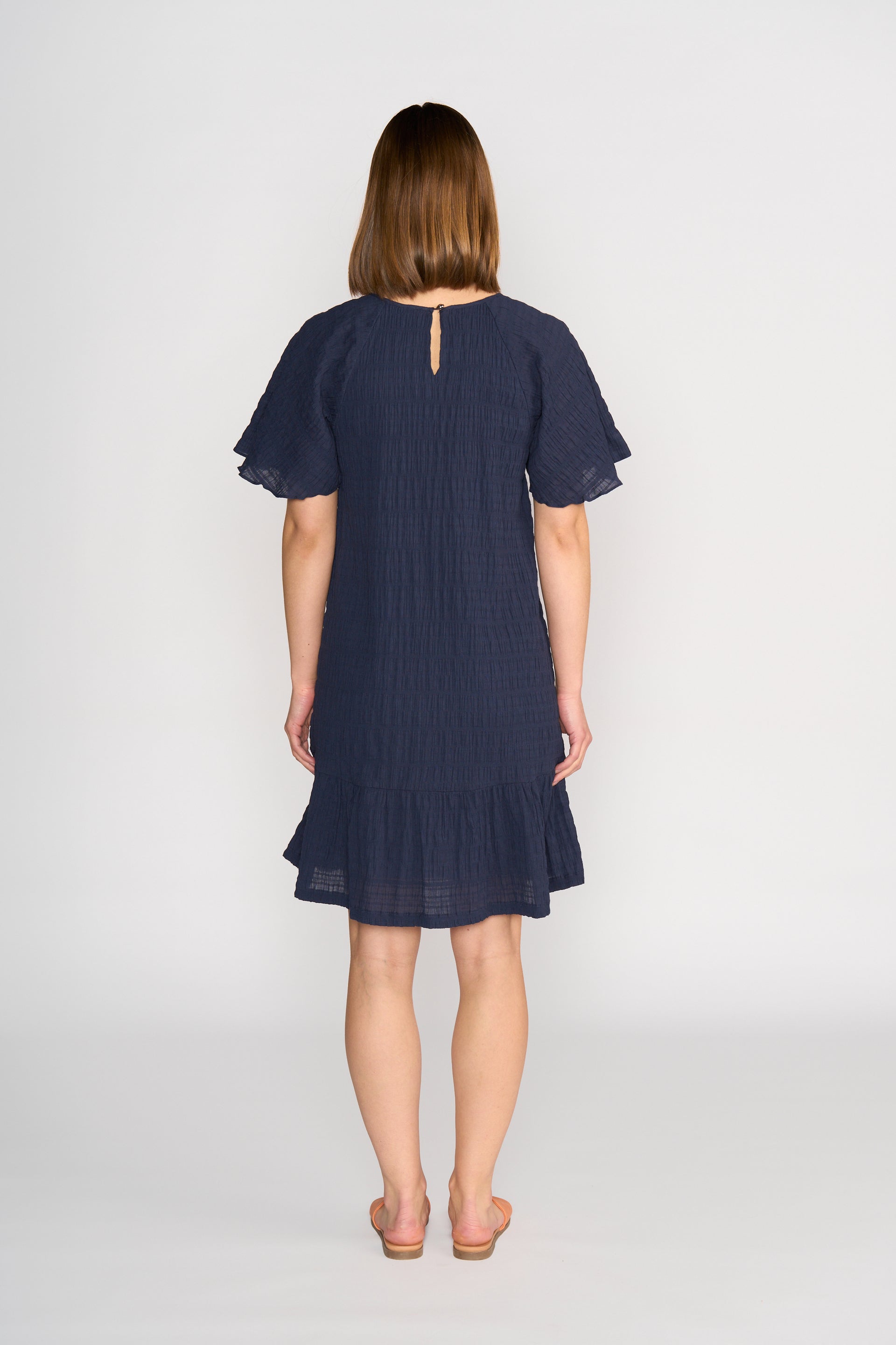 K1048 Eclipse Dress - Ink Texture