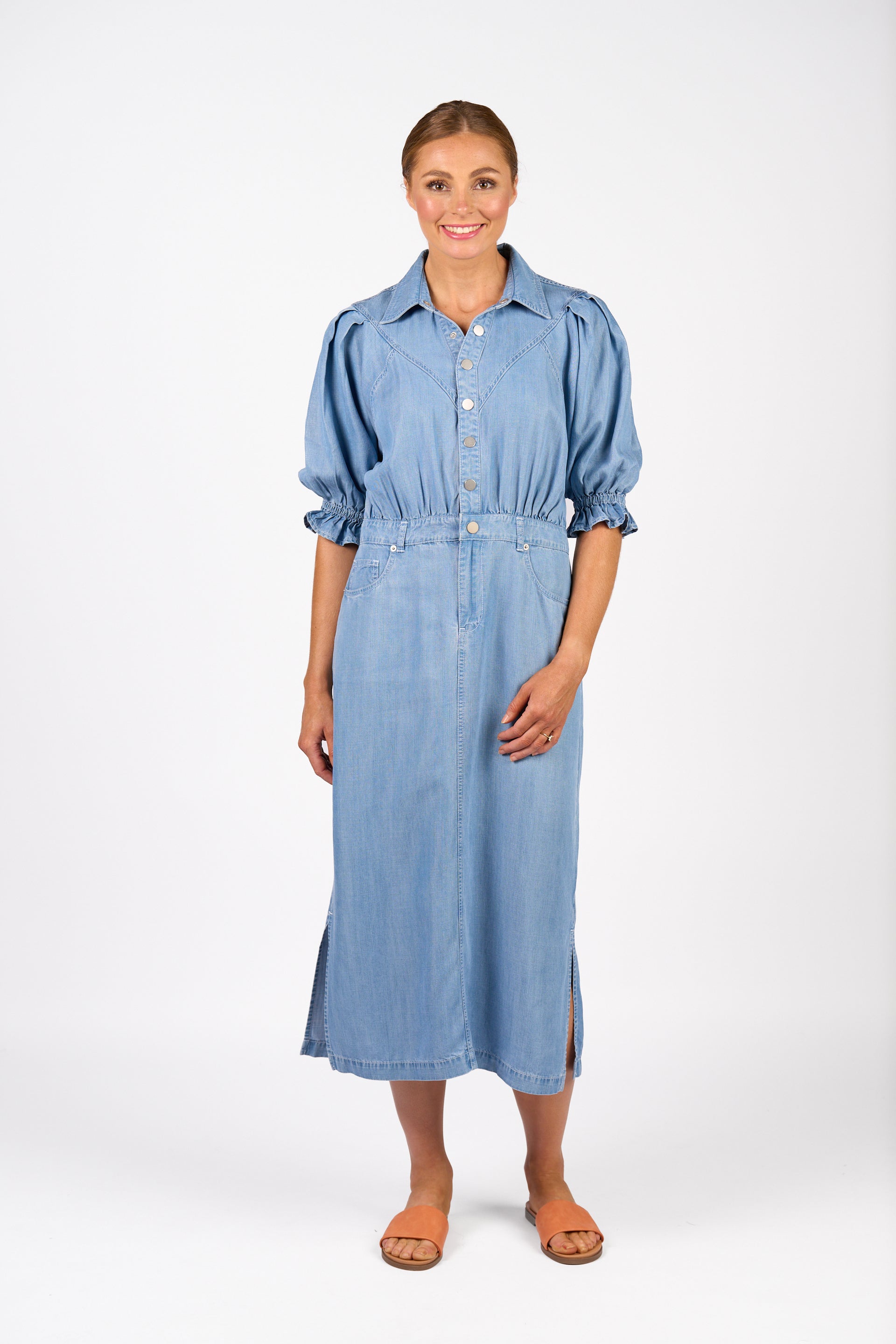 K1063 Dual Dress - Light Blue