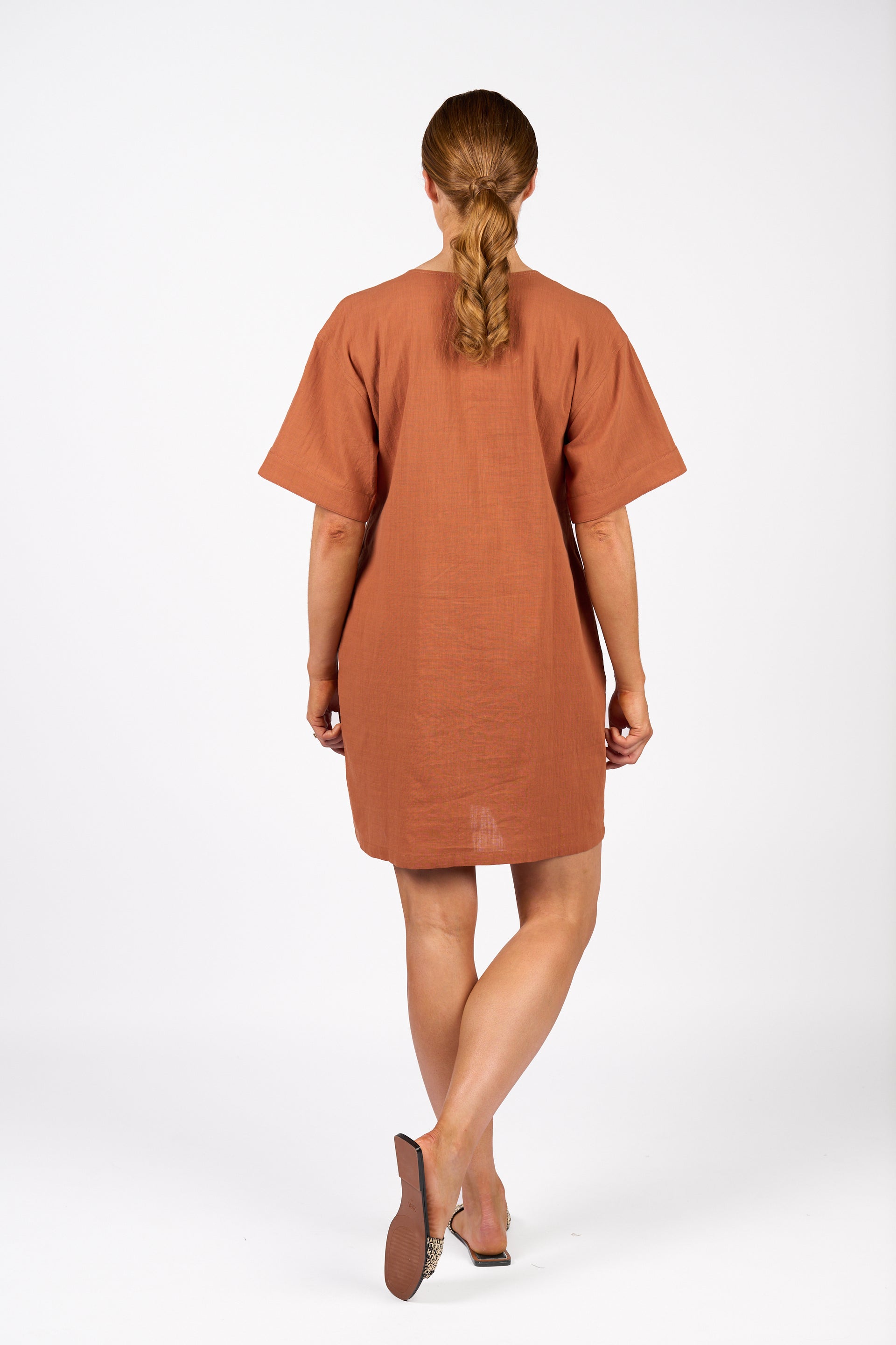 K1066 Edit Dress - Cocoa