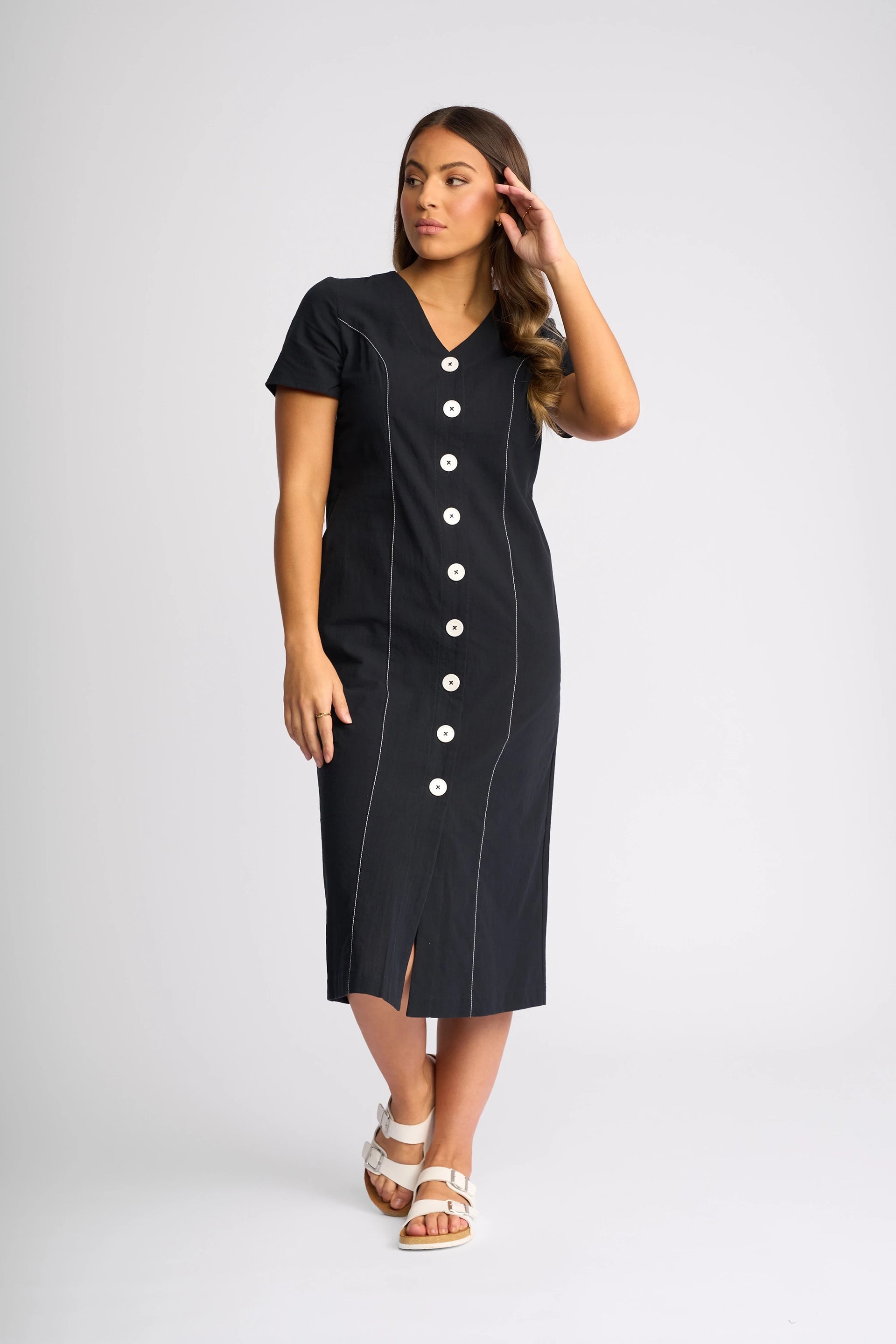 Cairo Dress - Ink