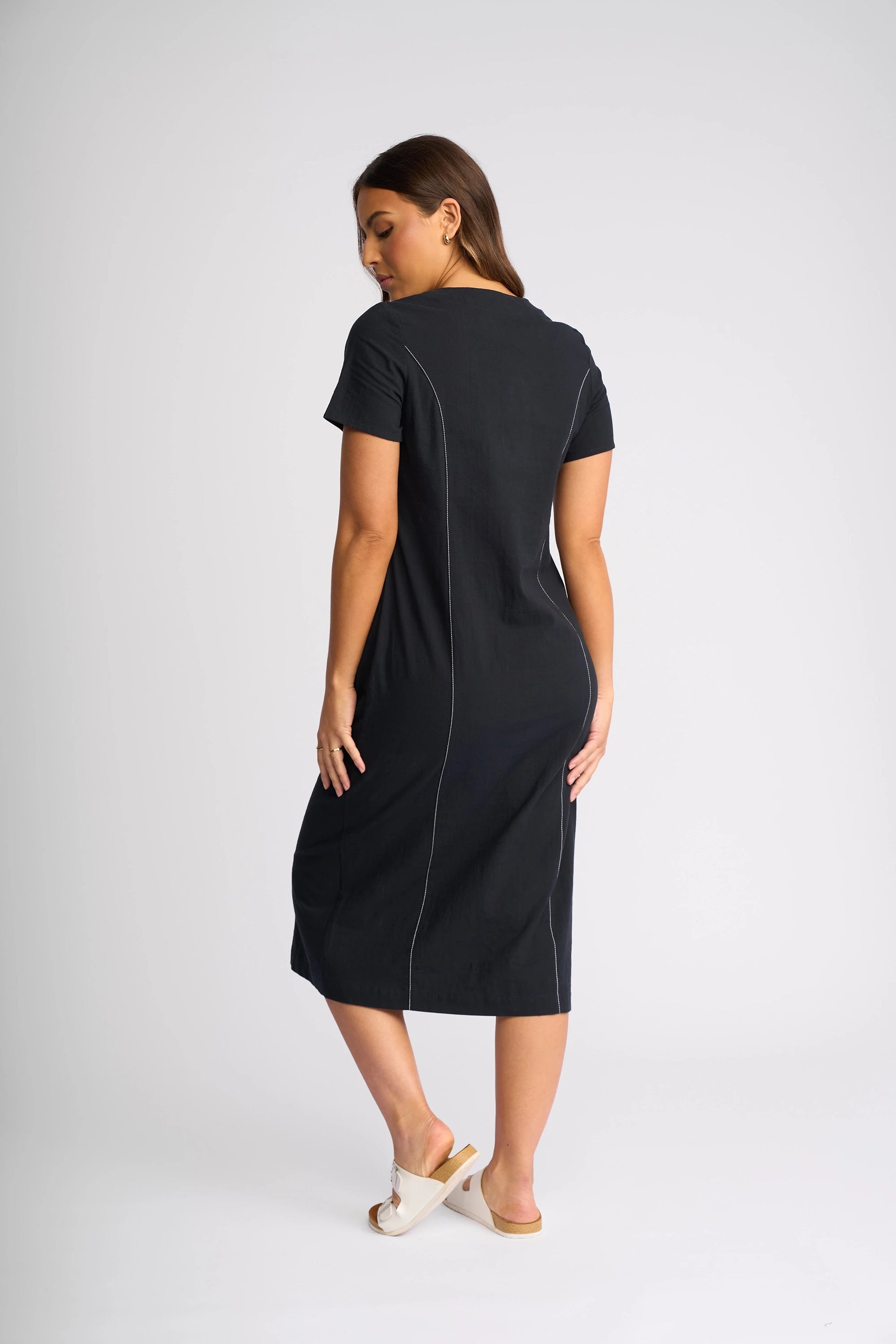 Cairo Dress - Ink