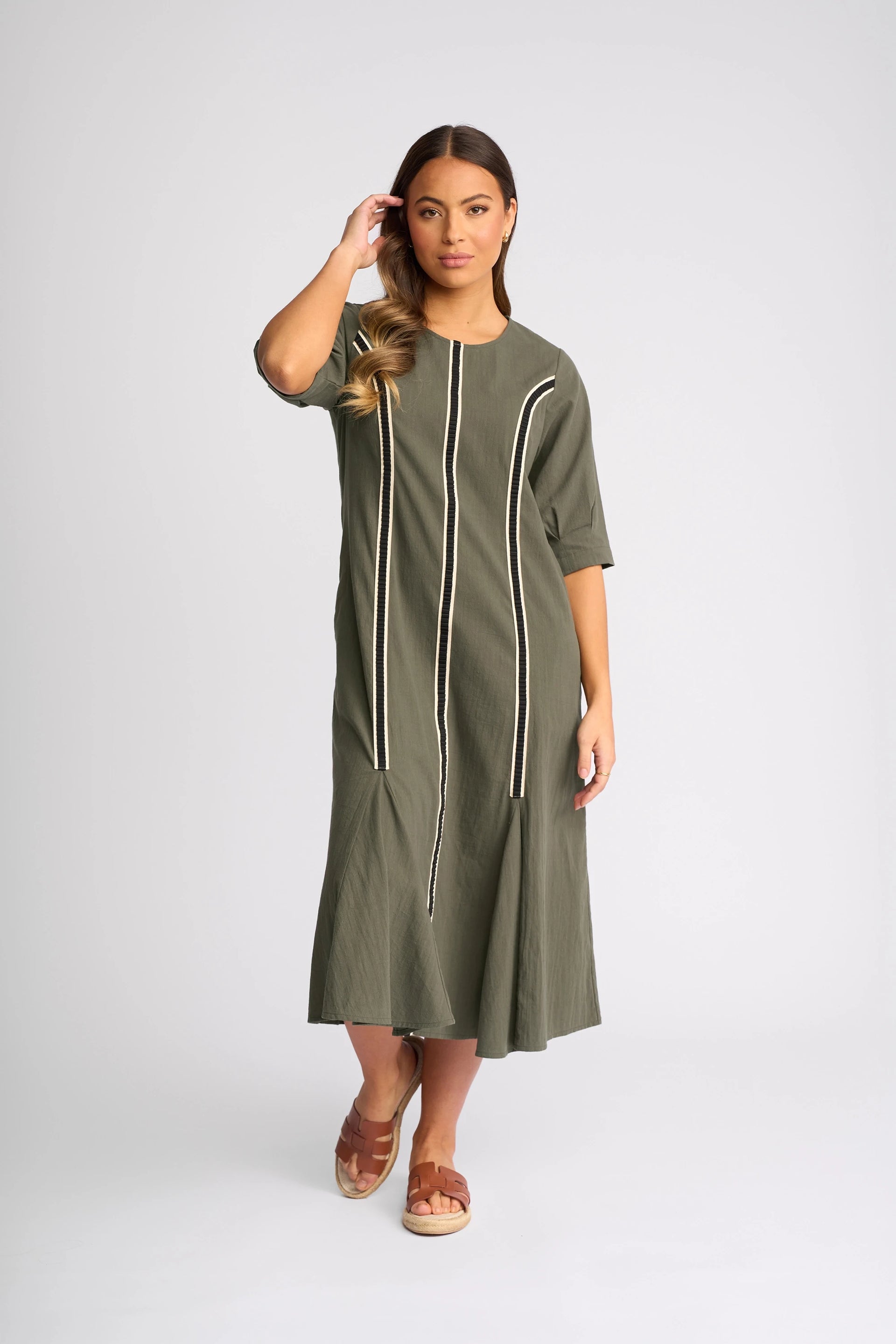 Hunt Dress - Olive