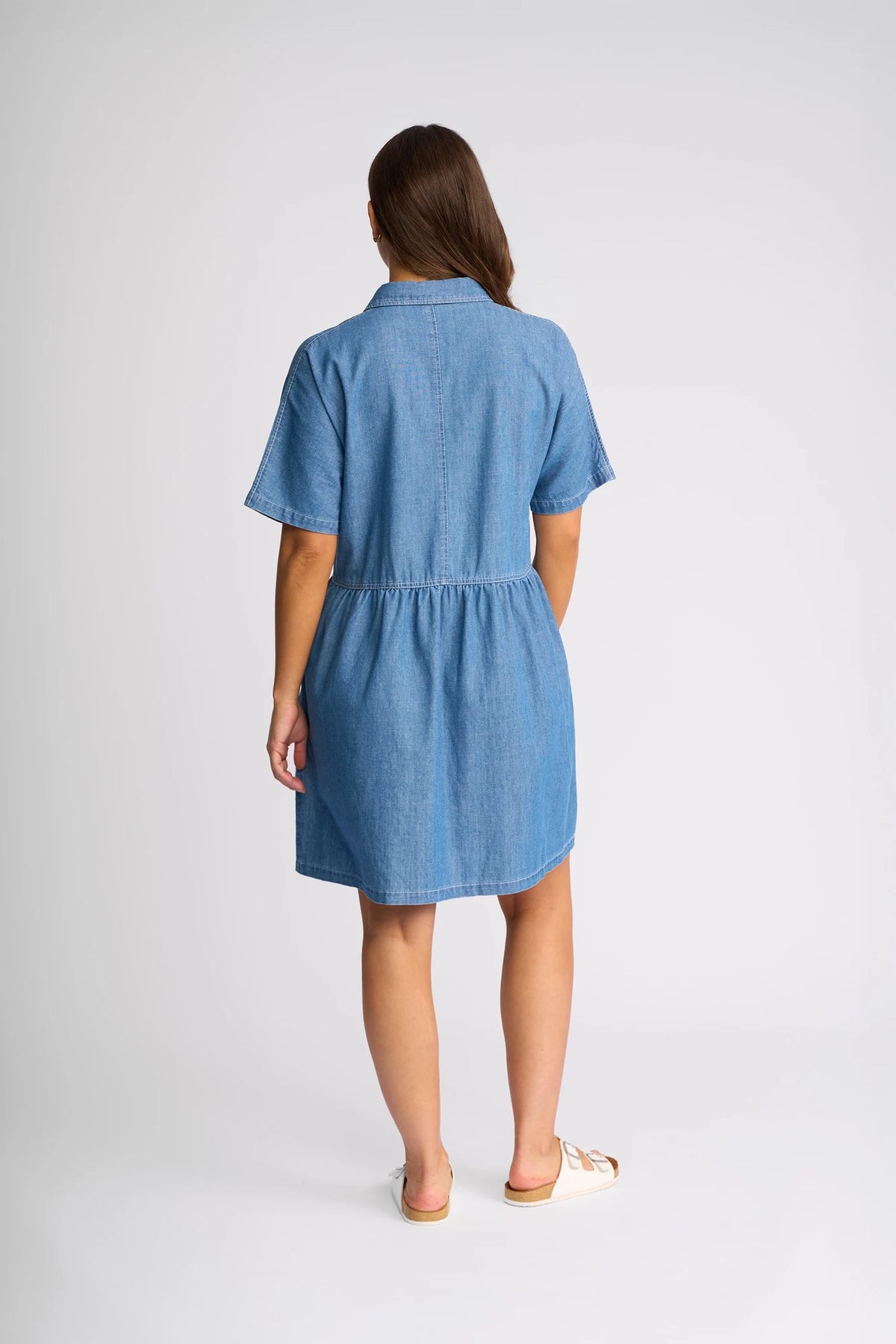 Olympus Dress - Washed Blue