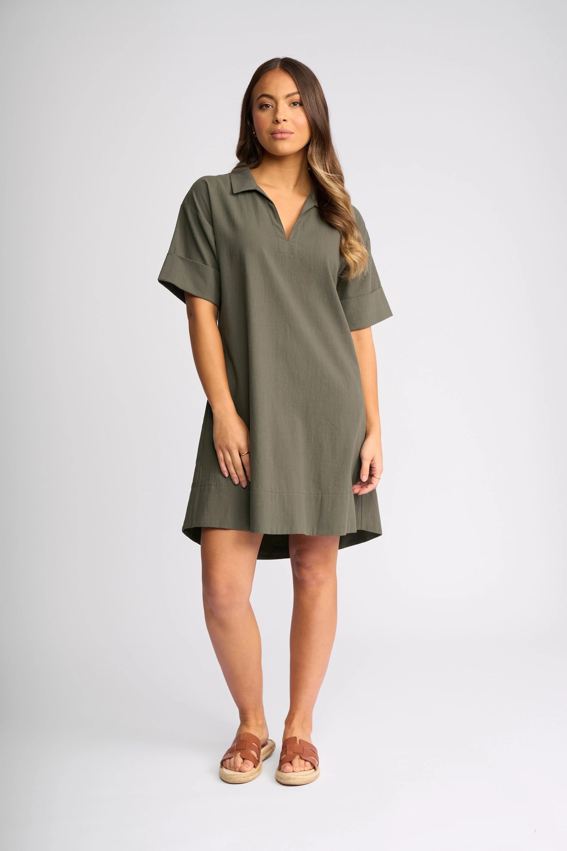 Berlin Dress - Olive