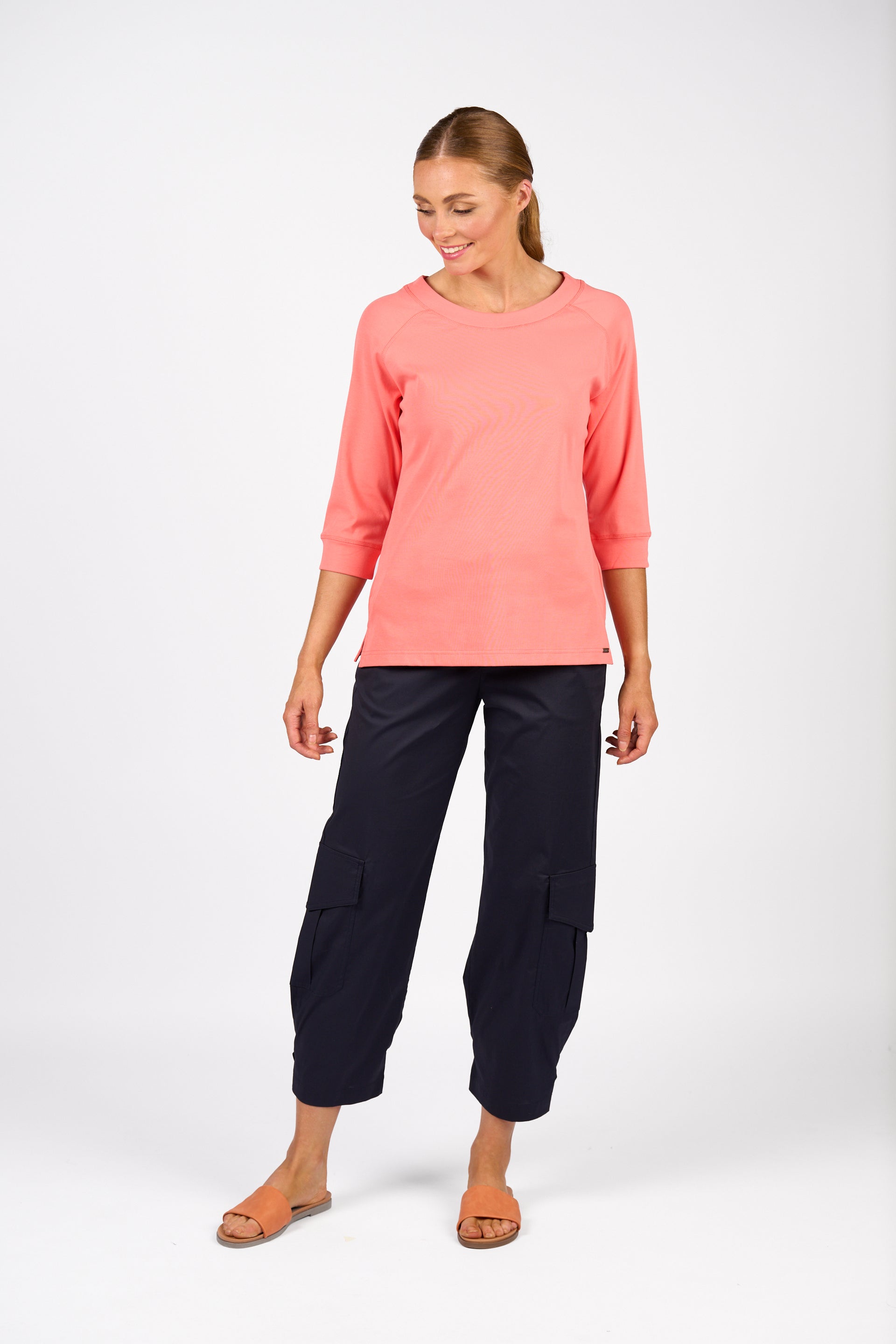 K3051 Status Tee - Coral