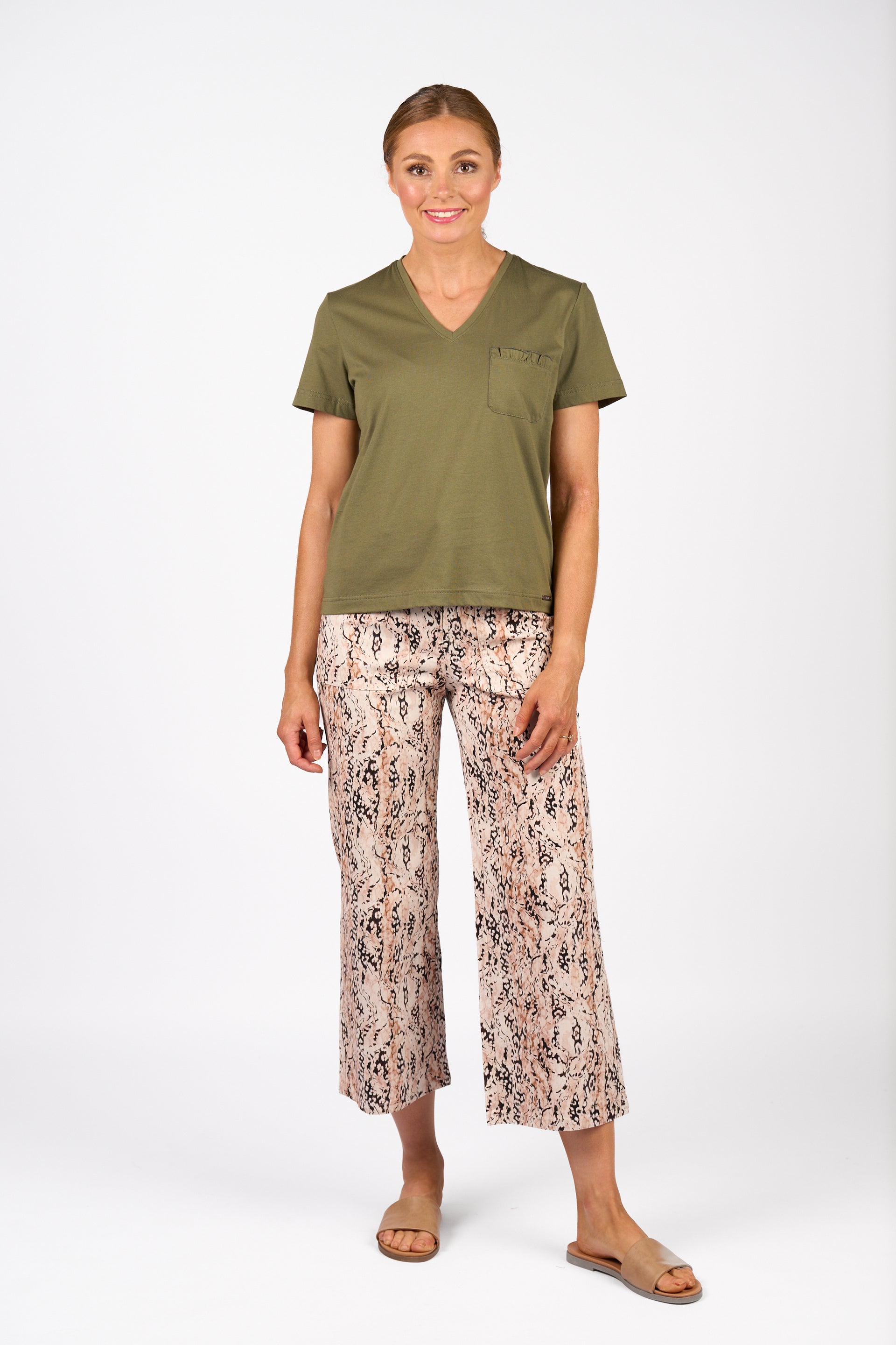 K3061 Mila Tee - Olive