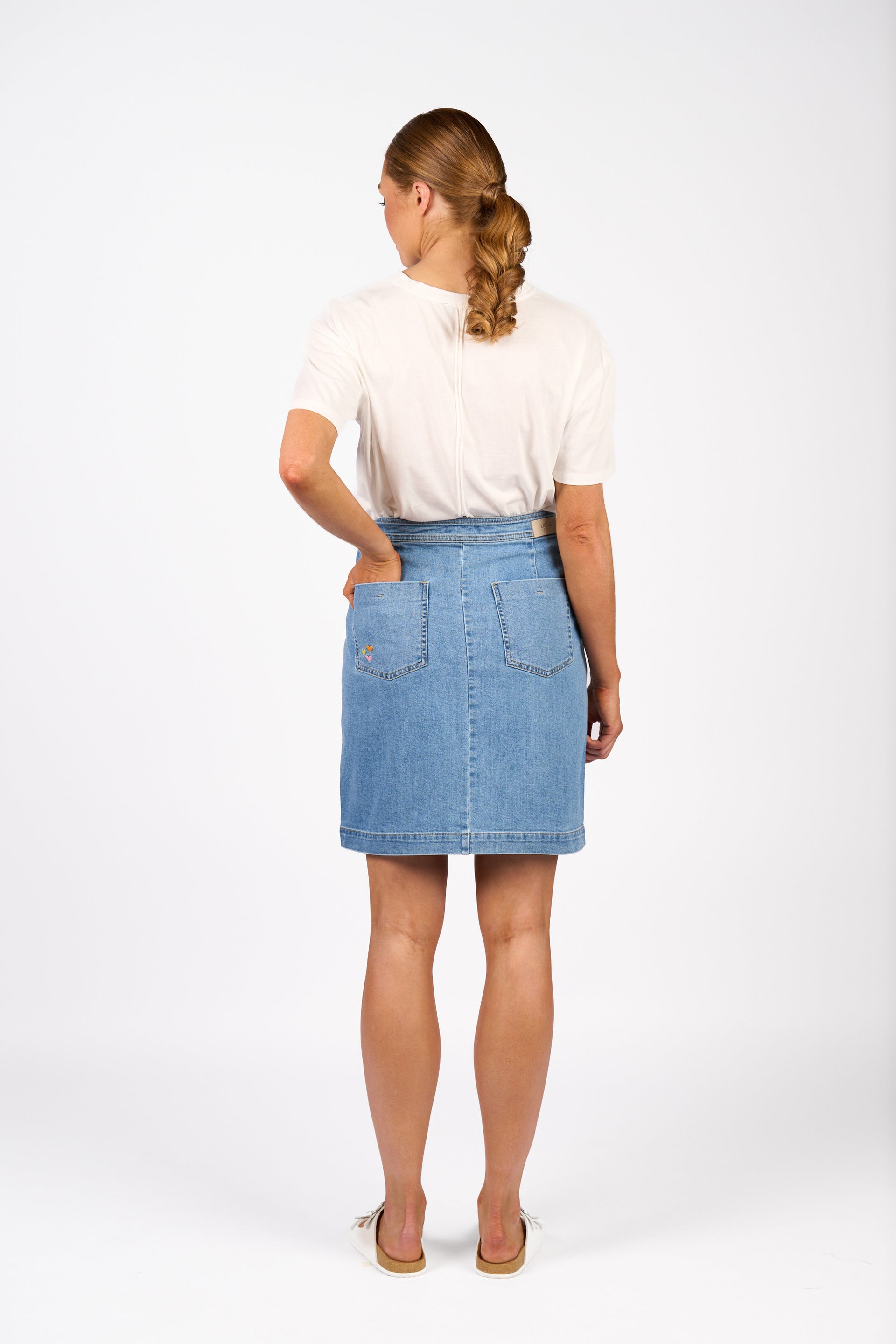 K4039 Ridge Skirt - Malibu