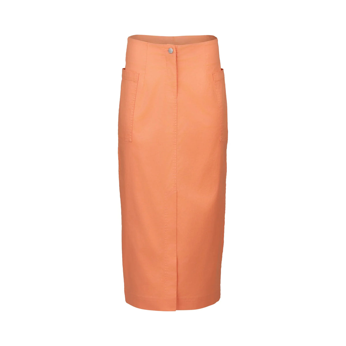 KNEWE Label women's K4041 Bay Skirt in Apricot - close-up fabric detail