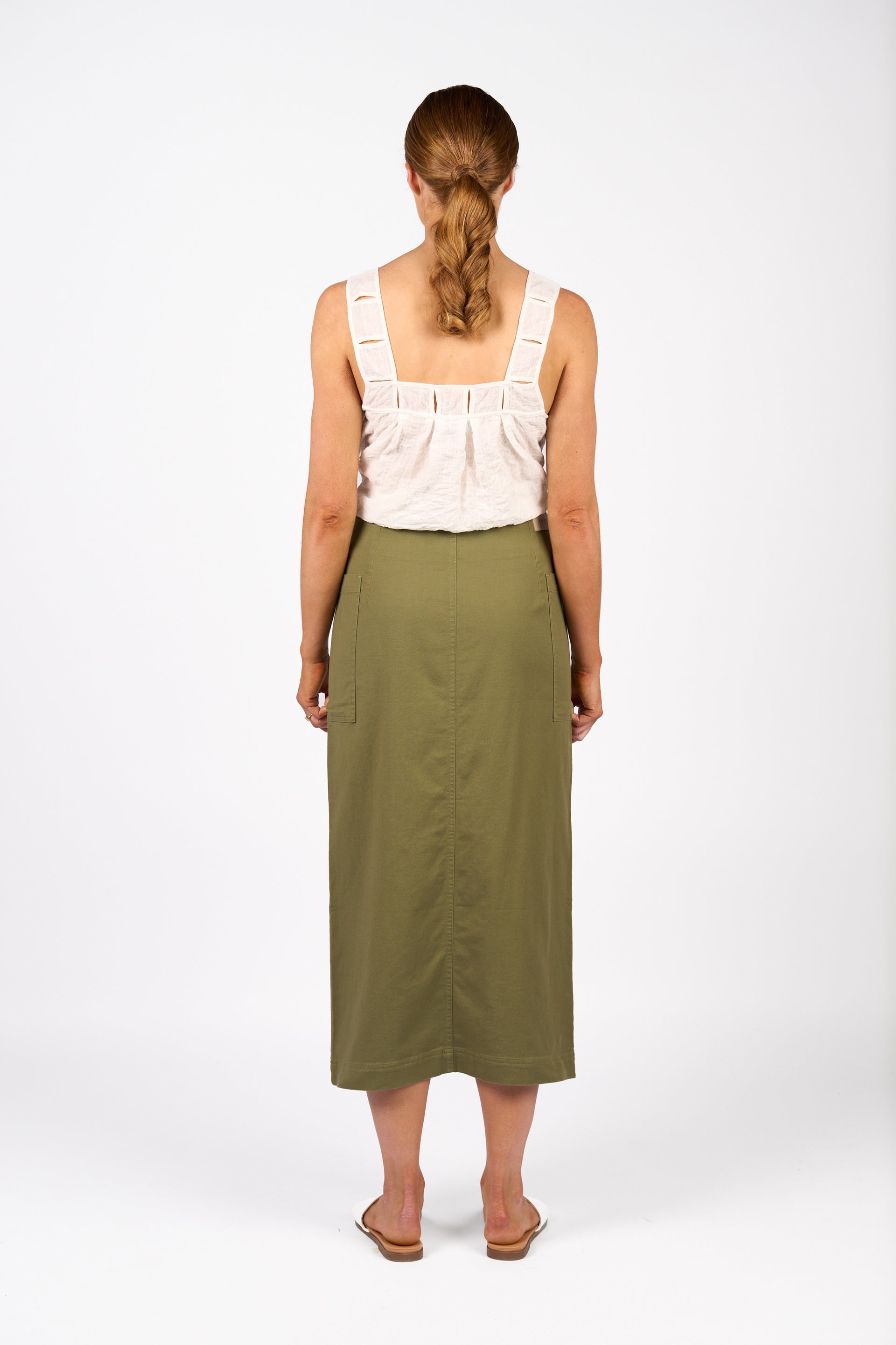 K4041 Bay Skirt - Olive