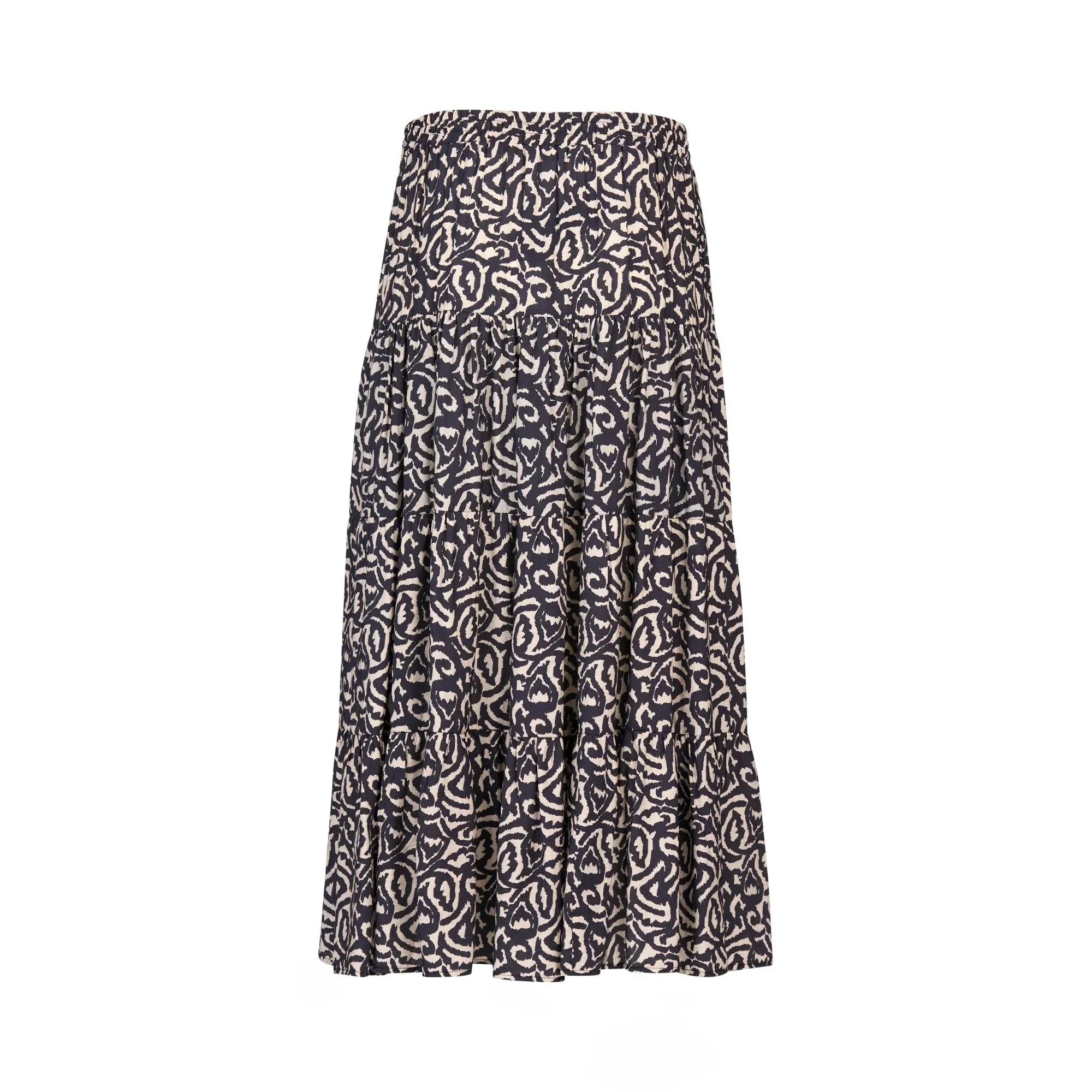 KNEWE Label women's K4042 Kaia Skirt in Soul - close-up fabric detail