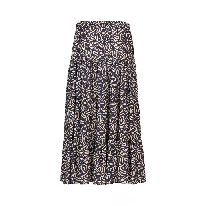 KNEWE Label women's K4042 Kaia Skirt in Soul - close-up fabric detail