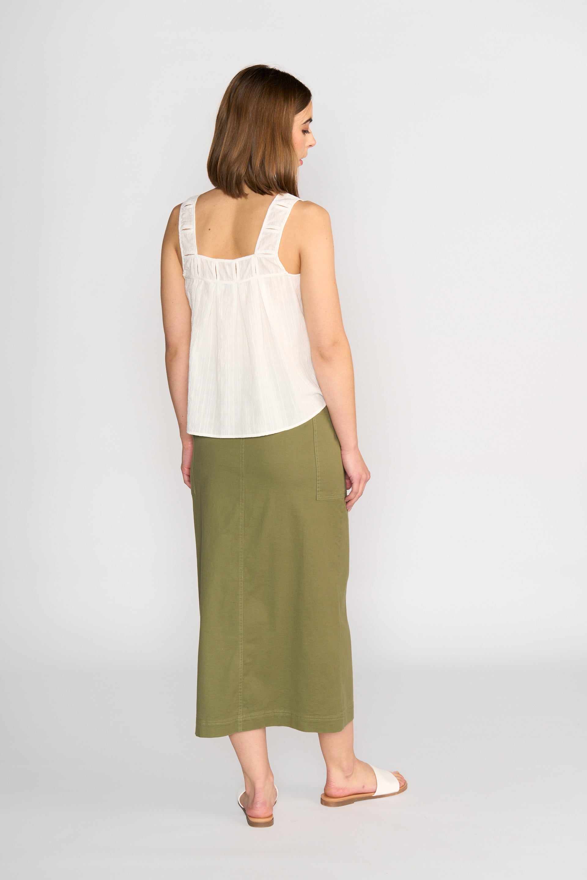 K5096 Evolve Top - White Check