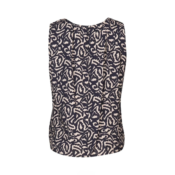 KNEWE Label women's K5098 Elle Top in Soul - close-up fabric detail
