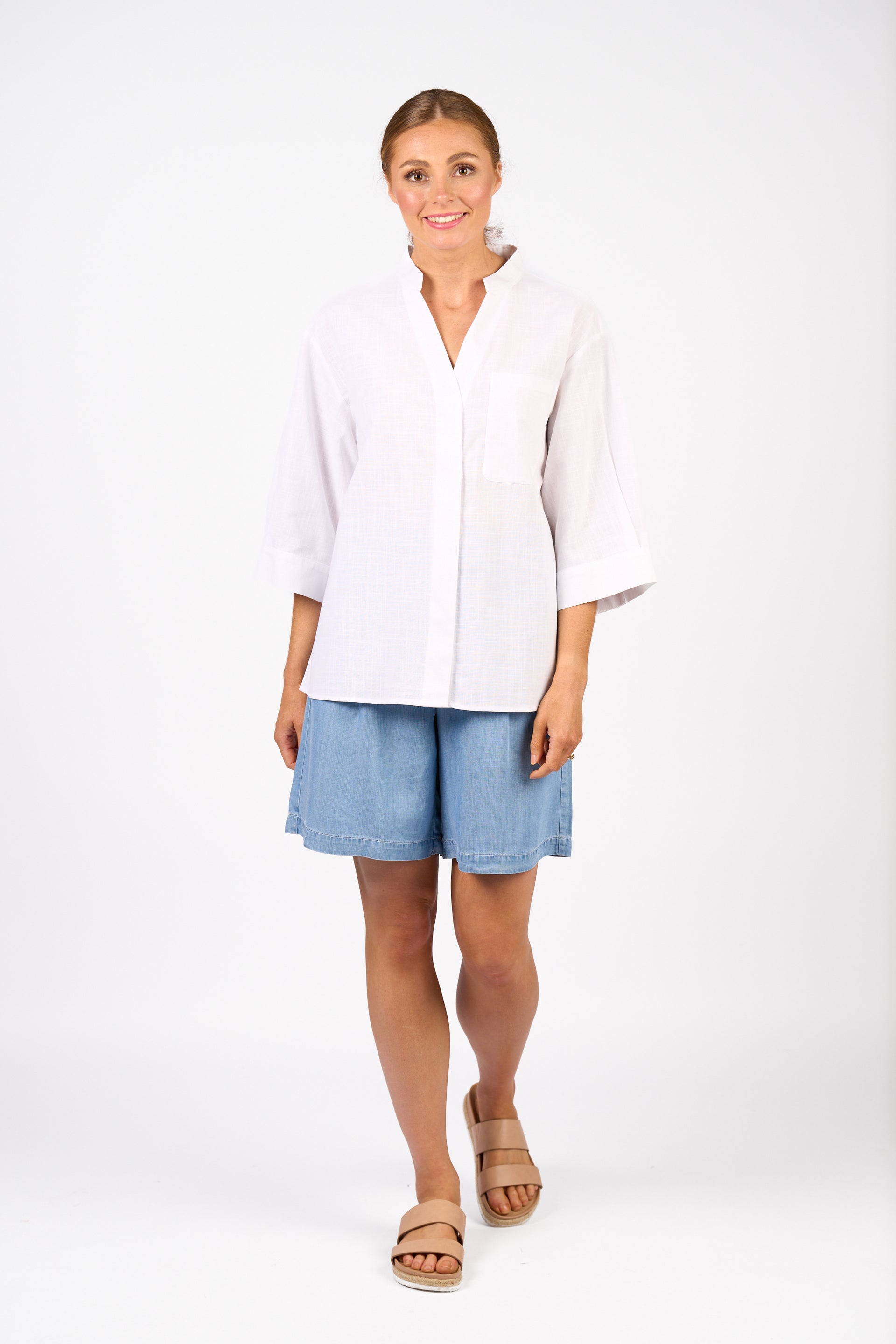 K5101 Holiday Shirt - White