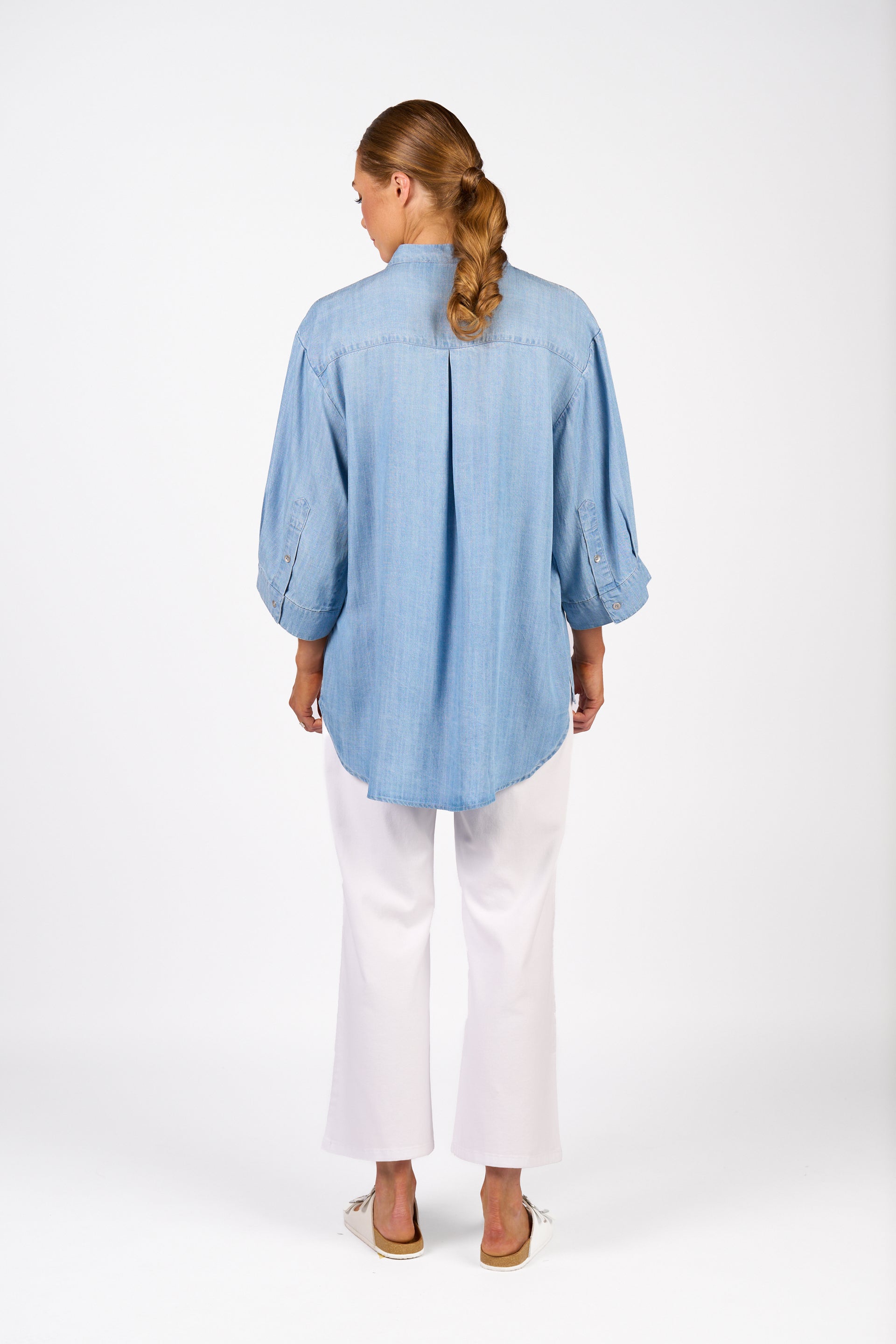 K5101P Holiday Shirt - Light Blue
