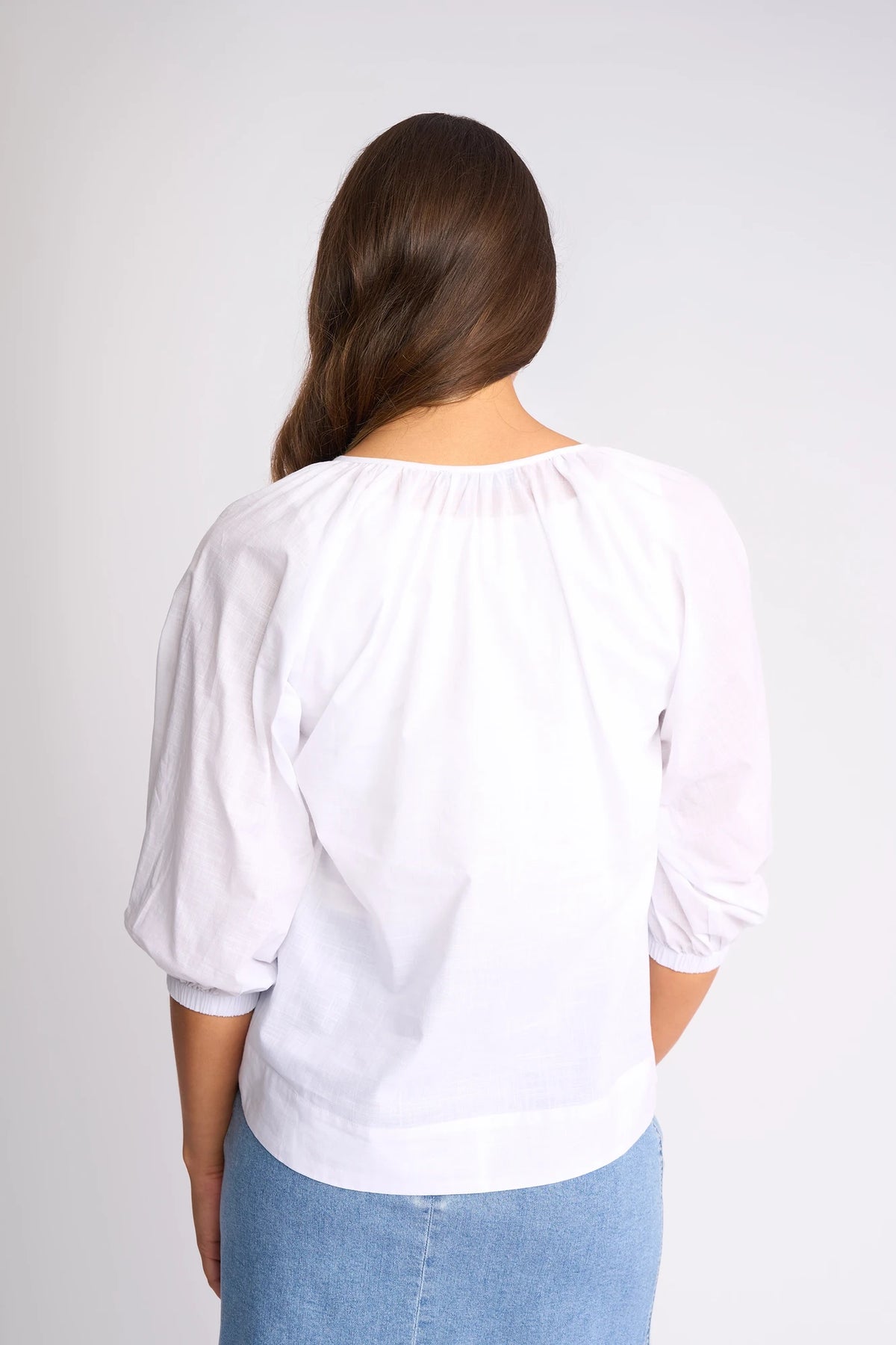 Avery Top - White