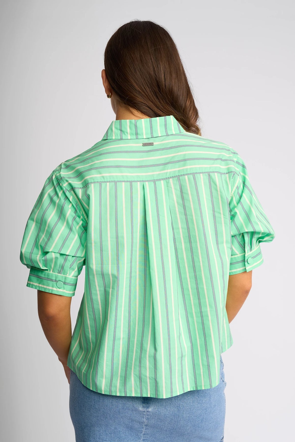 Titan Shirt - Mint Stripe