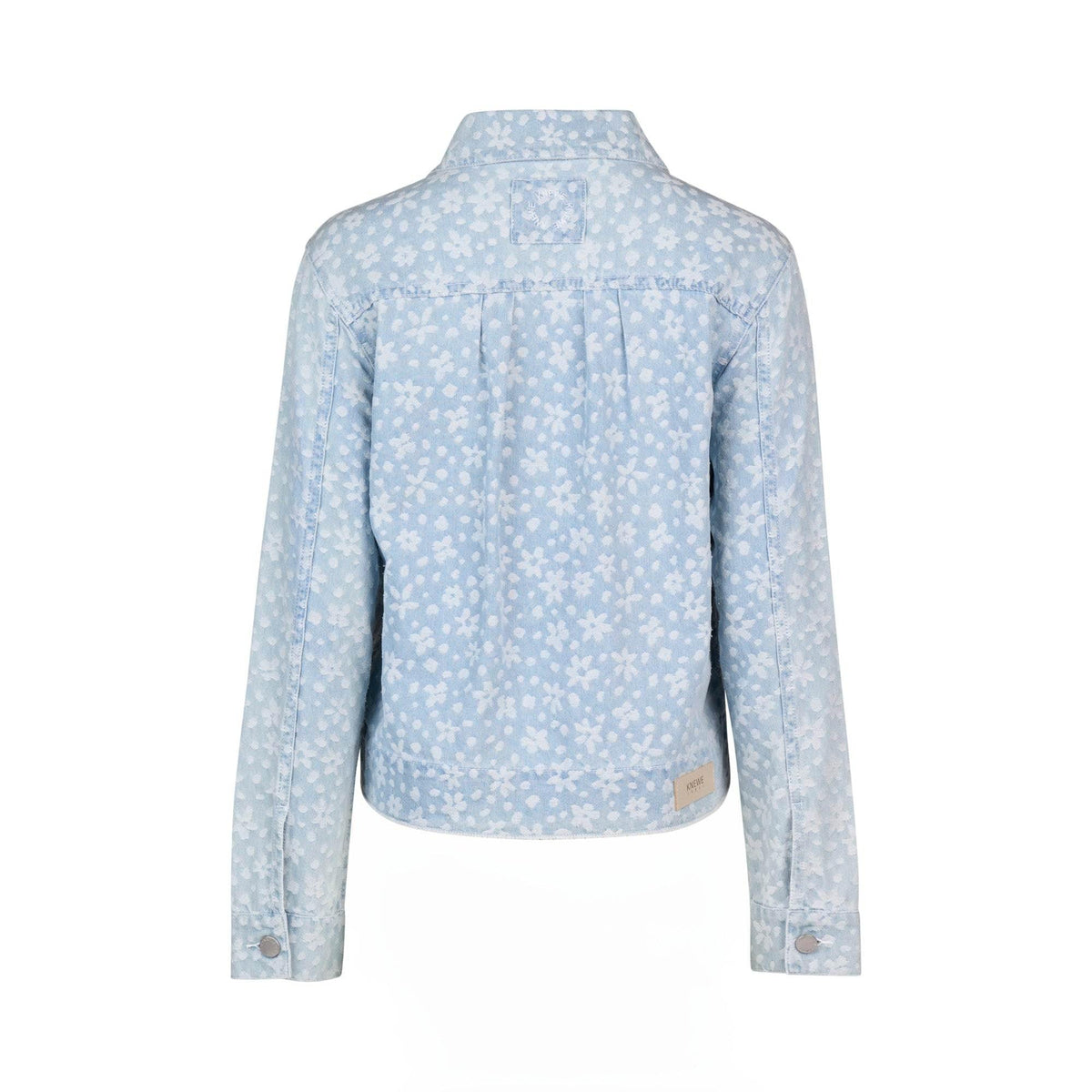 KNEWE Label women's K6038 Jagger Dj in Flowers - close-up fabric detail
