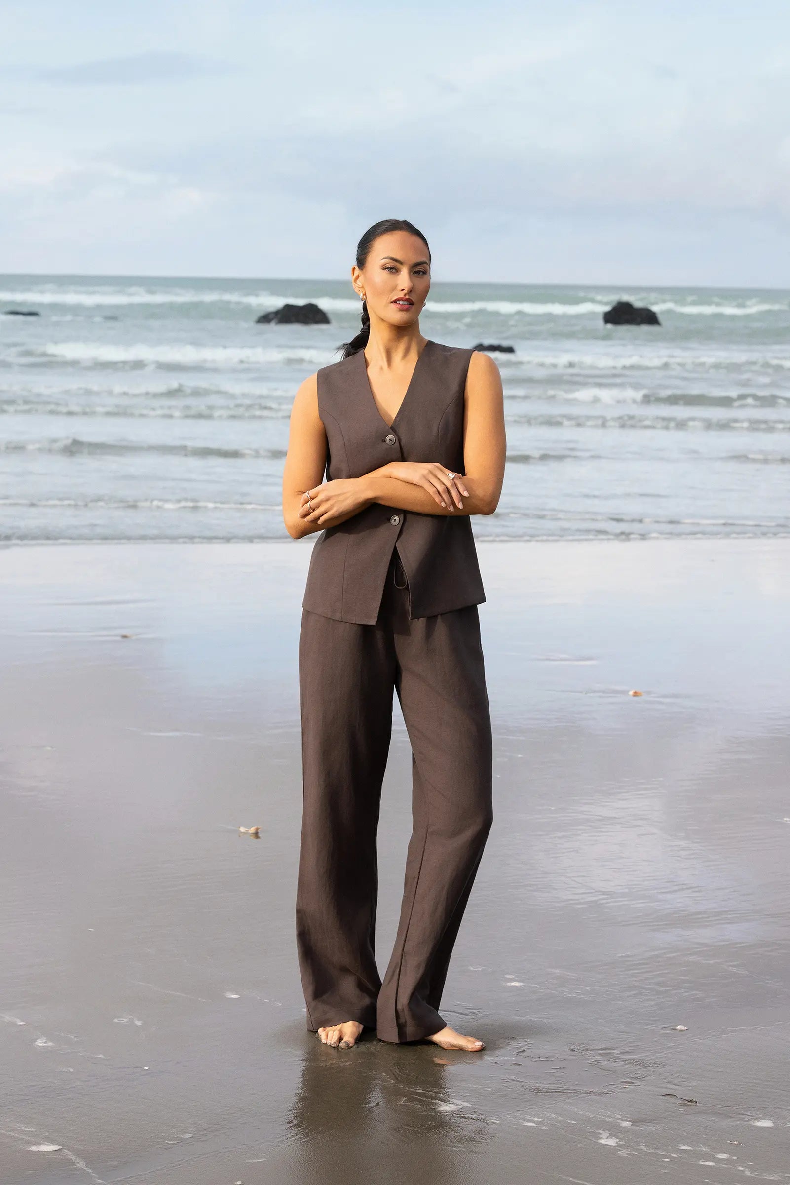 Birdie Pant - Chocolate