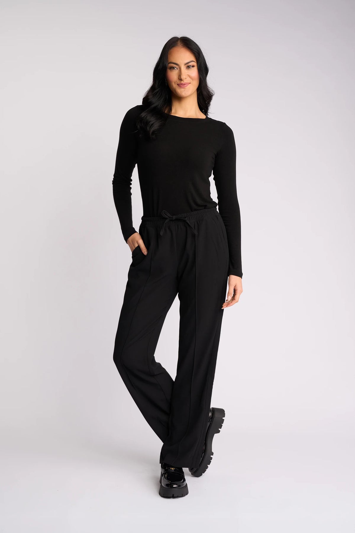 Bowie Pant - Black/Black