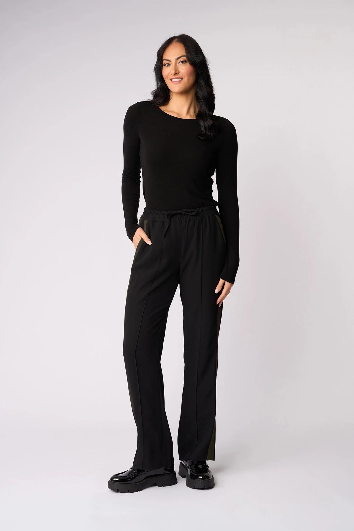 Bowie Pant - Black/Moss
