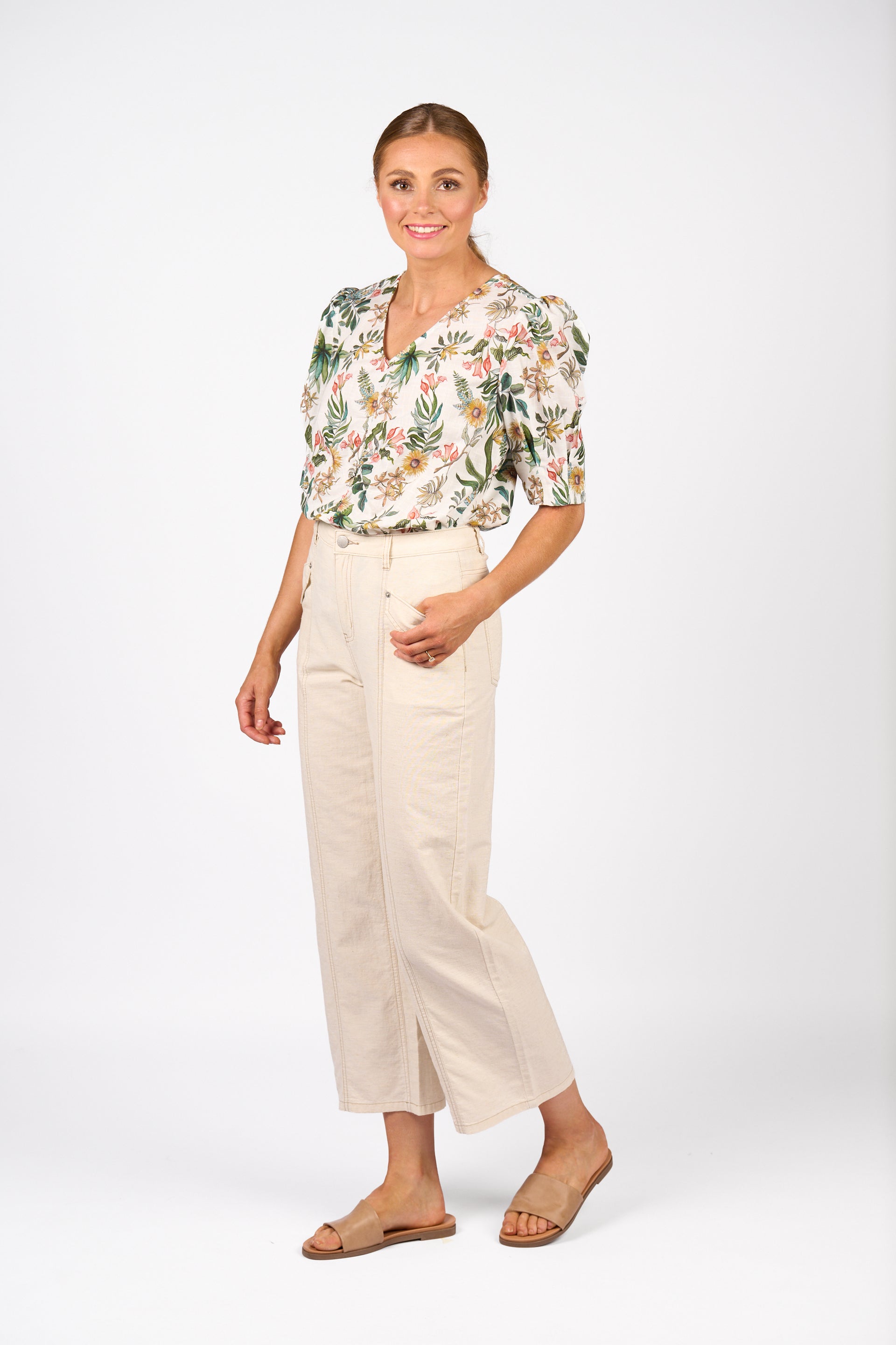K7108 Shade Pant - Natural