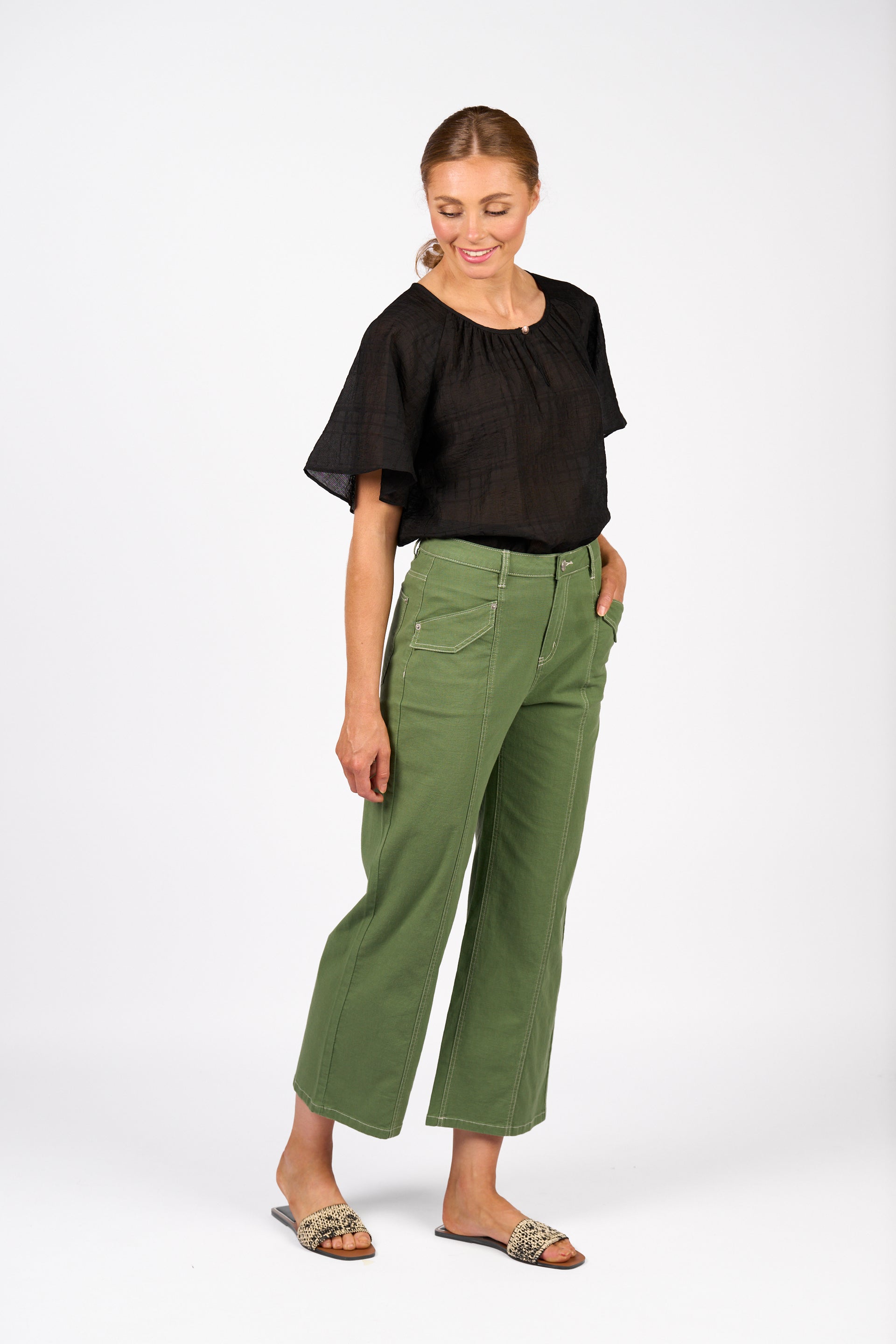 K7108 Shade Pant - Olive